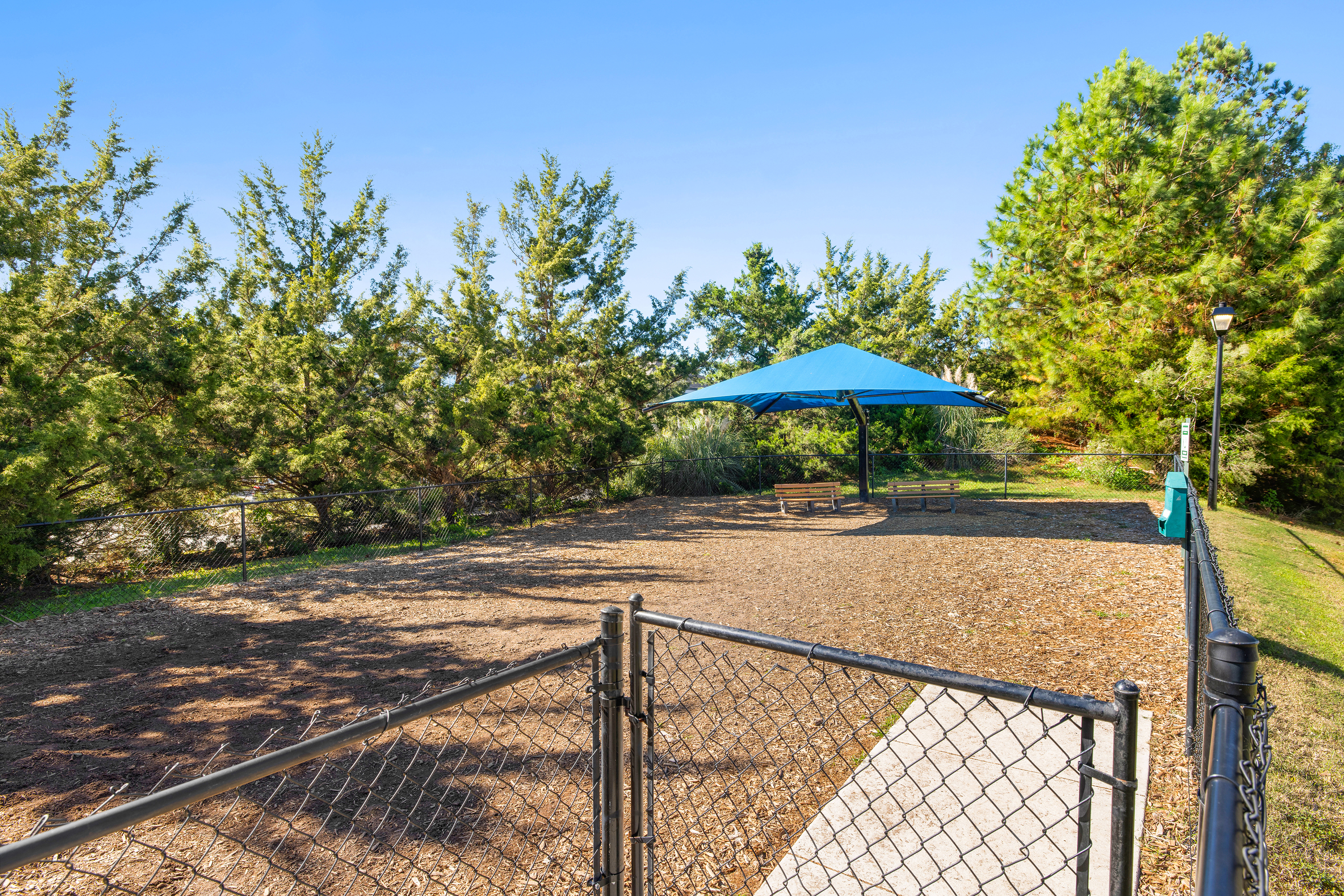 Dog park at MAA Benton luxury apartment homes in Savannah, GA