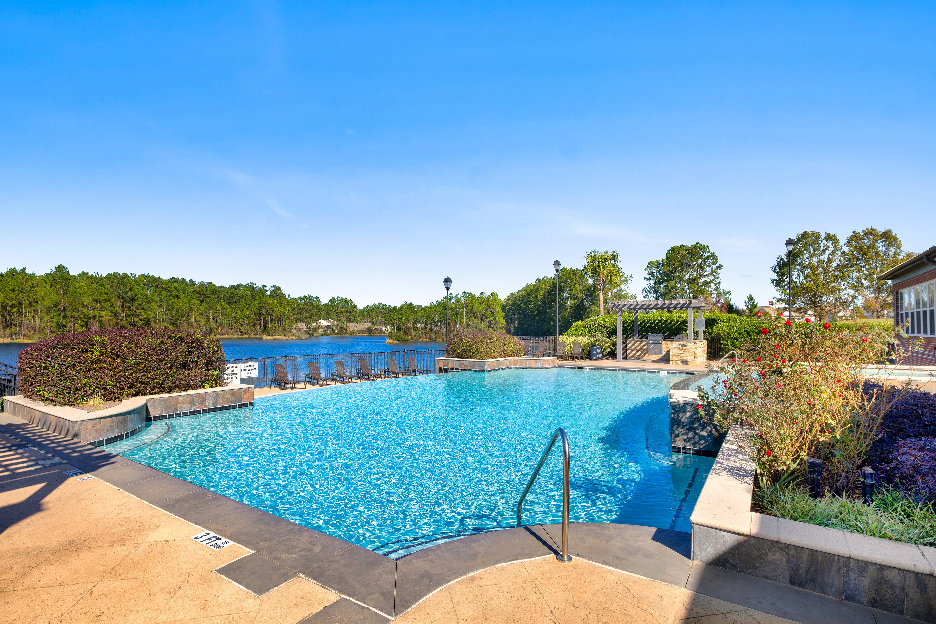 Pool at MAA Benton luxury apartment homes in Savannah, GA