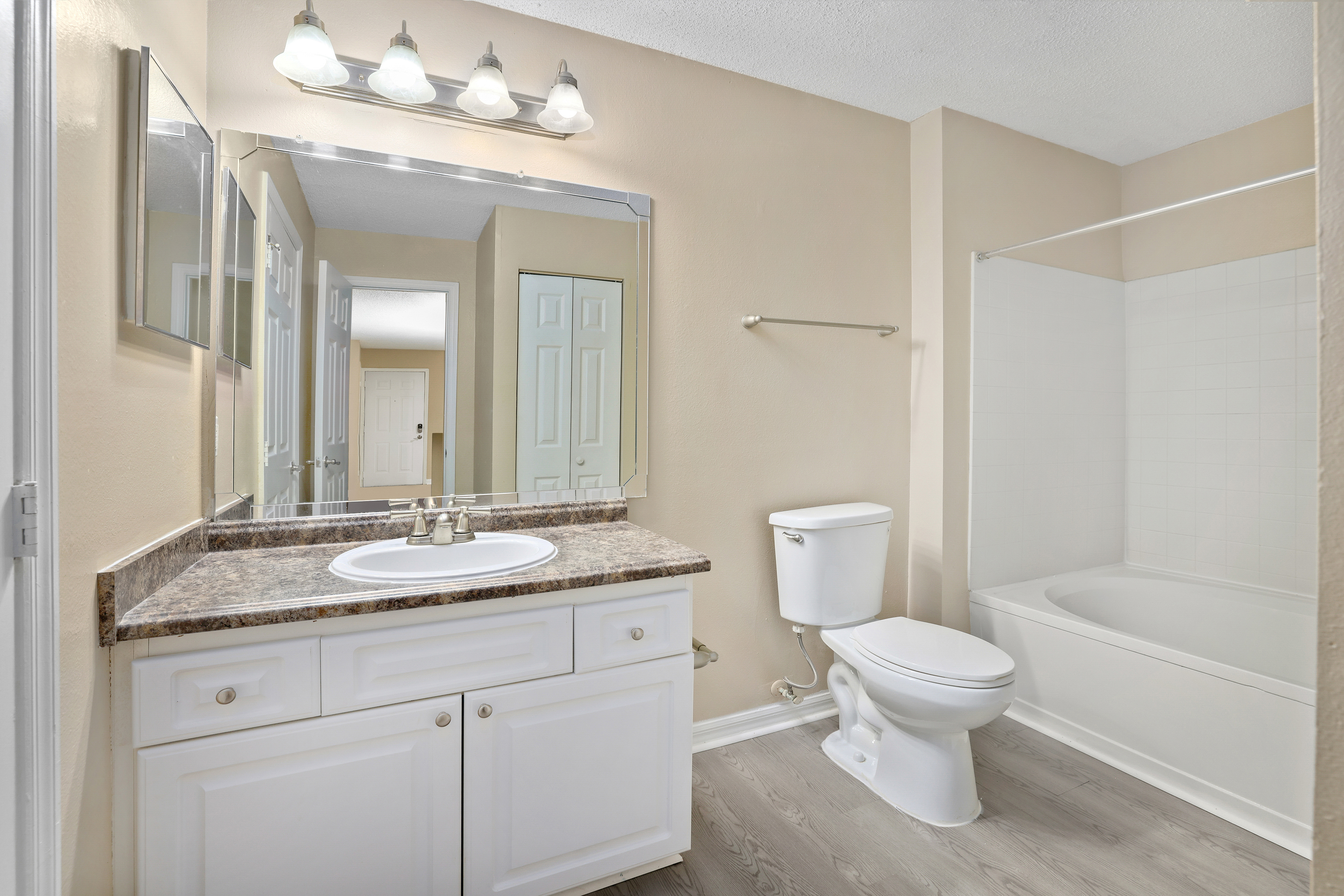 Bathroom at MAA Georgetown Grove luxury apartment homes in Savannah, GA