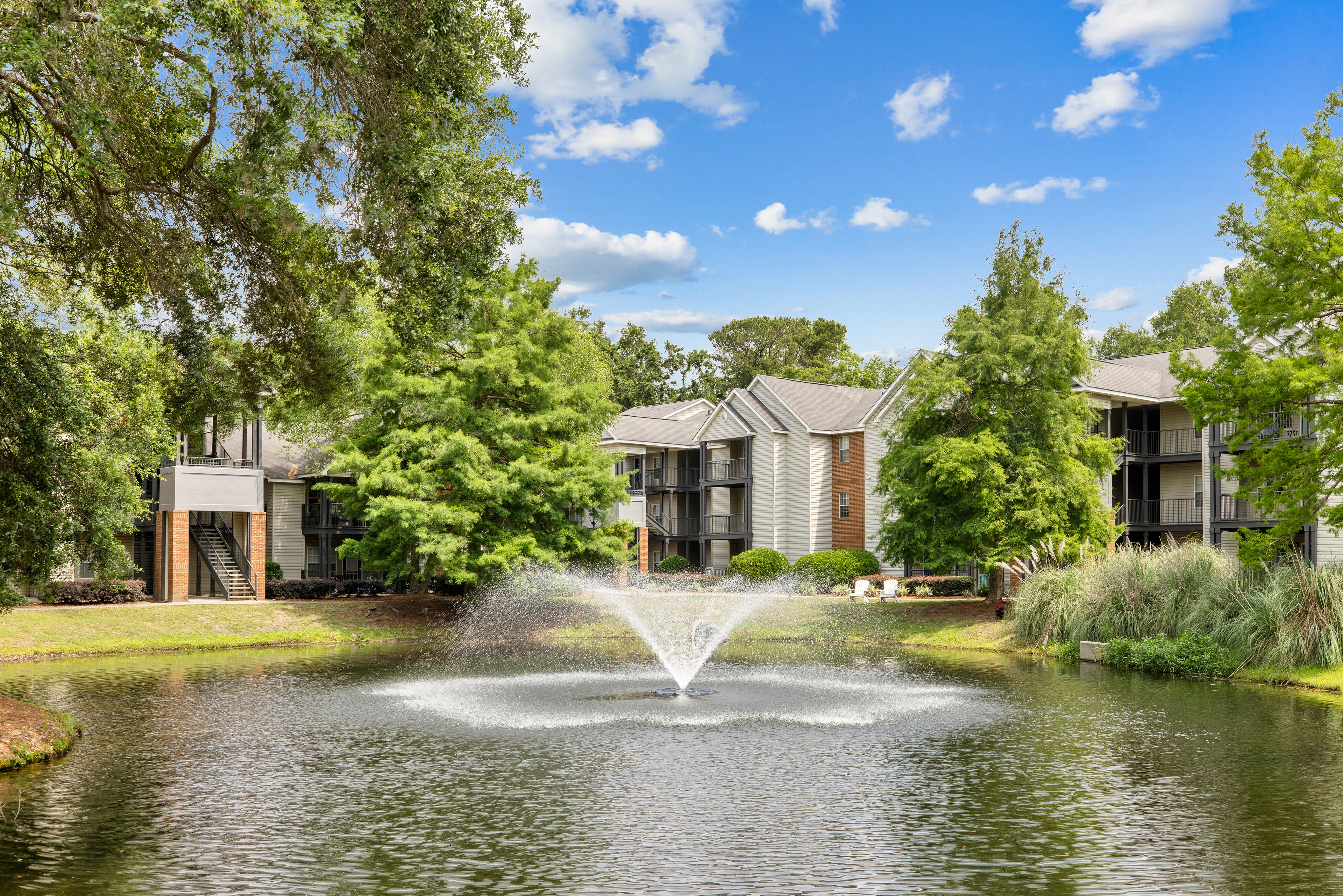 Pond at MAA Georgetown Grove luxury apartment homes in Savannah, GA