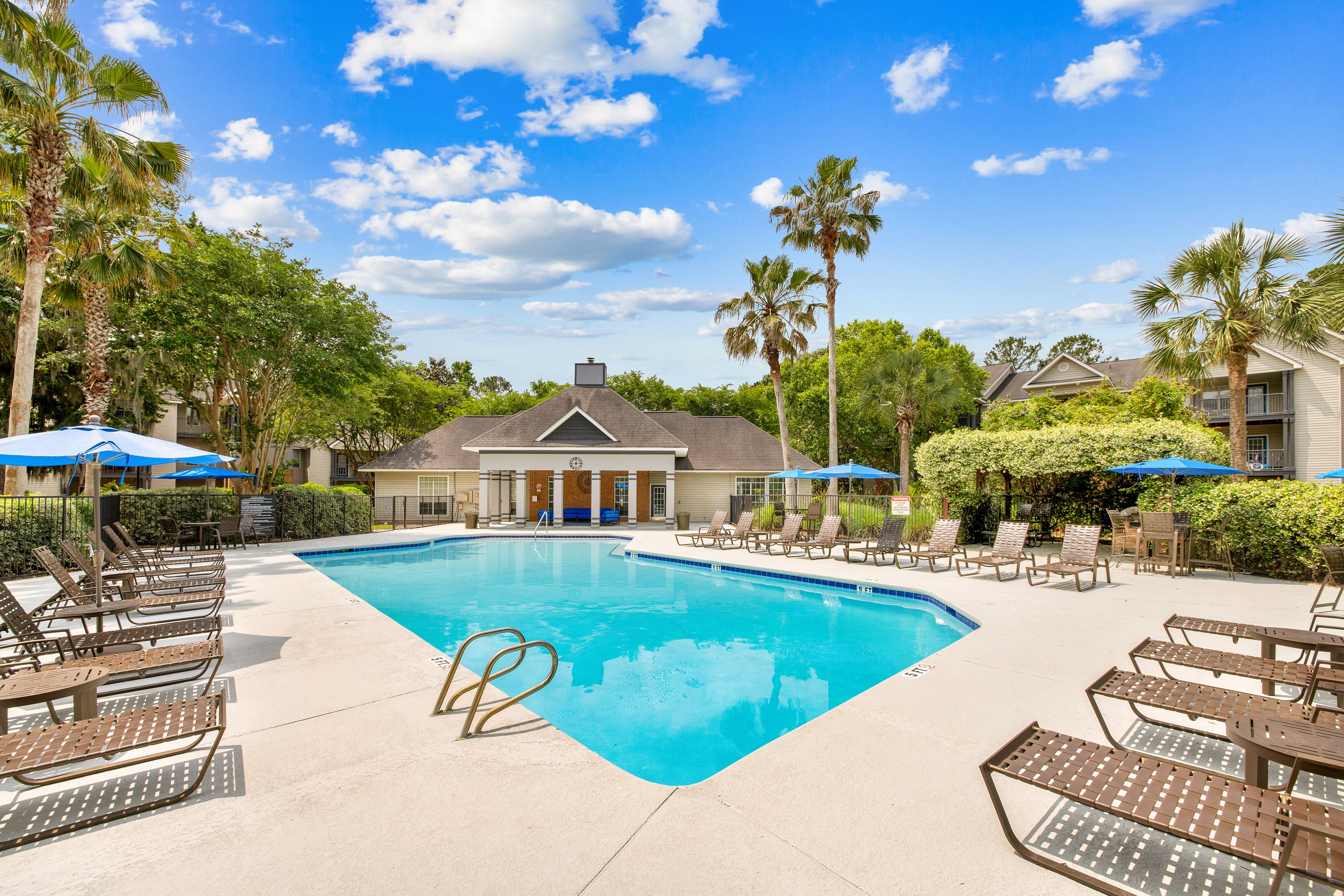 Pool at MAA Georgetown Grove luxury apartment homes in Savannah, GA