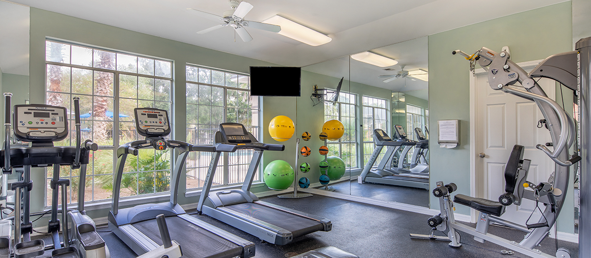 Fitness Center at MAA Georgetown Grove luxury apartment homes in Savannah, GA