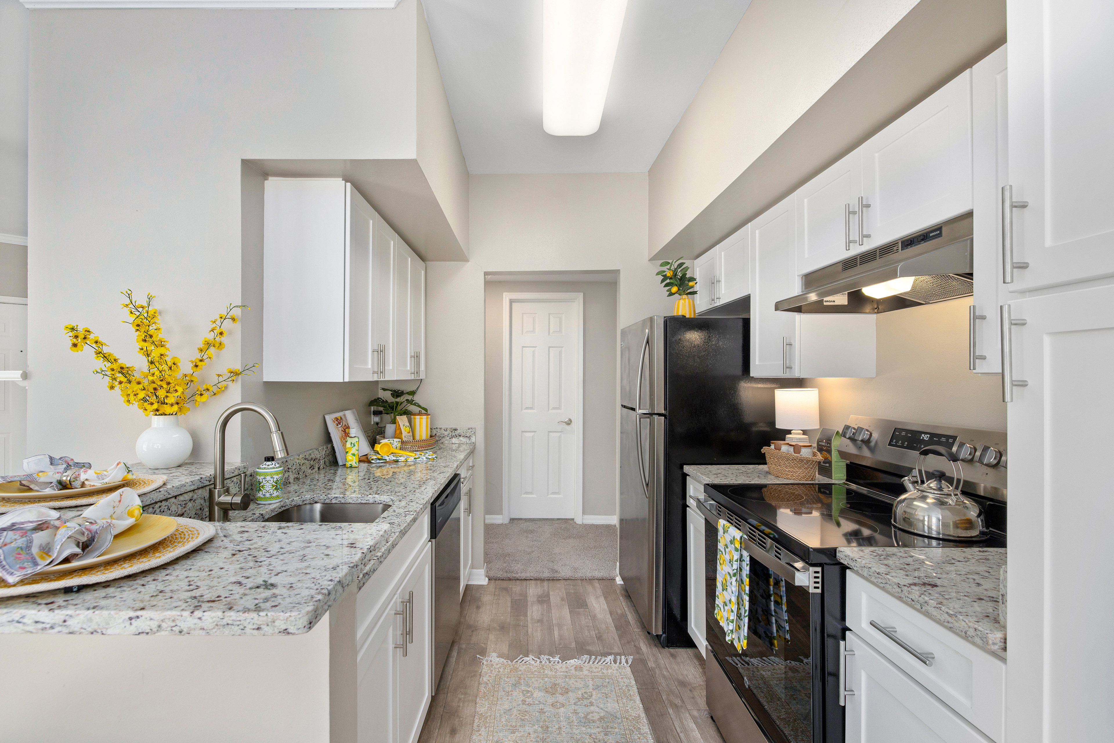 Model - kitchen -  at MAA Hammocks luxury apartment homes in Savannah, GA