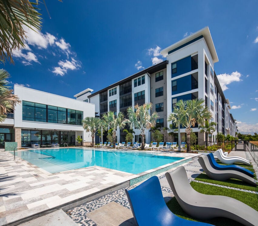 pool deck