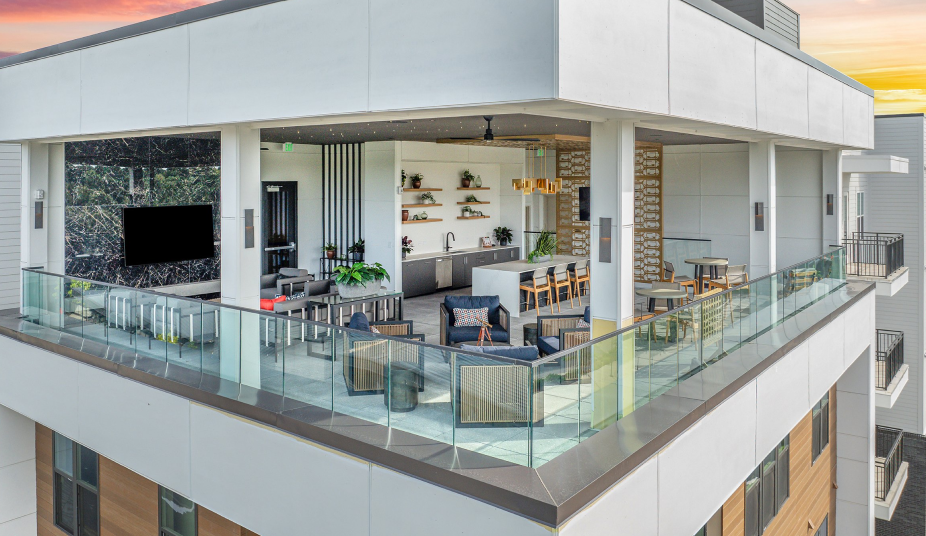 Elegant balcony