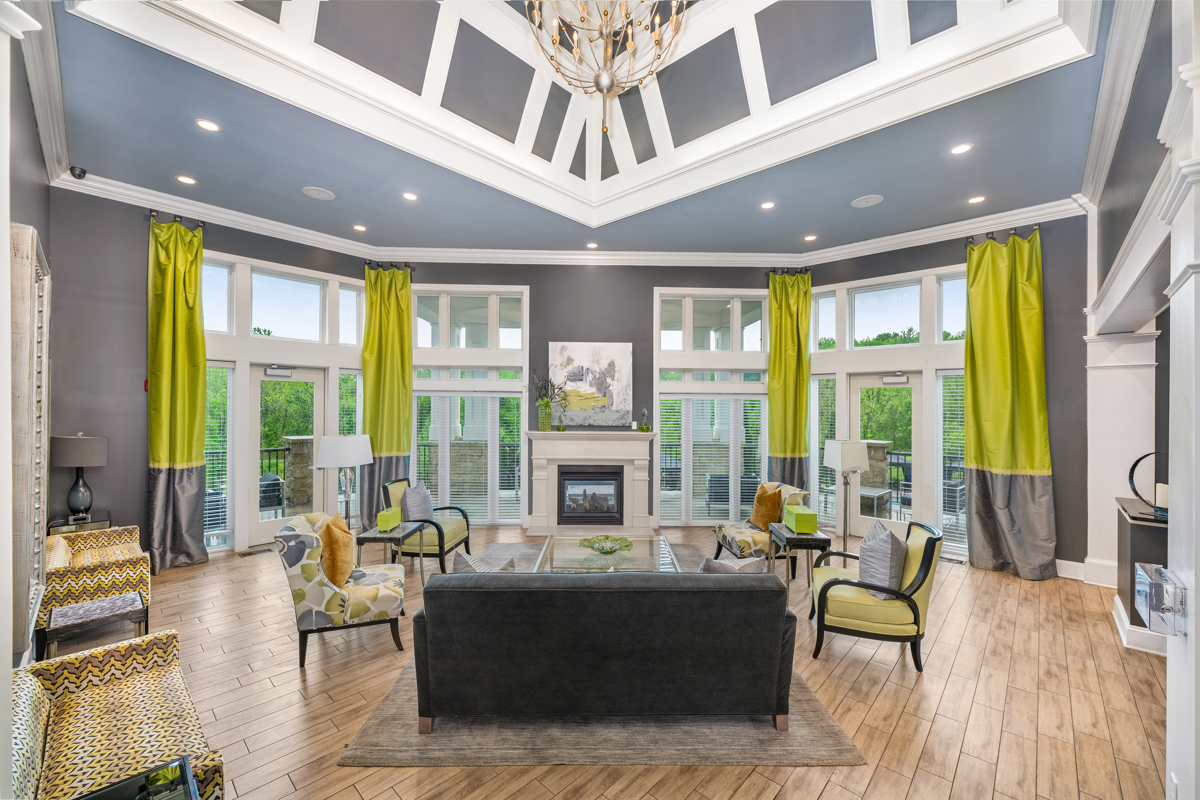 Clubhouse at MAA Denton Pointe luxury apartment homes in Kansas City, MO