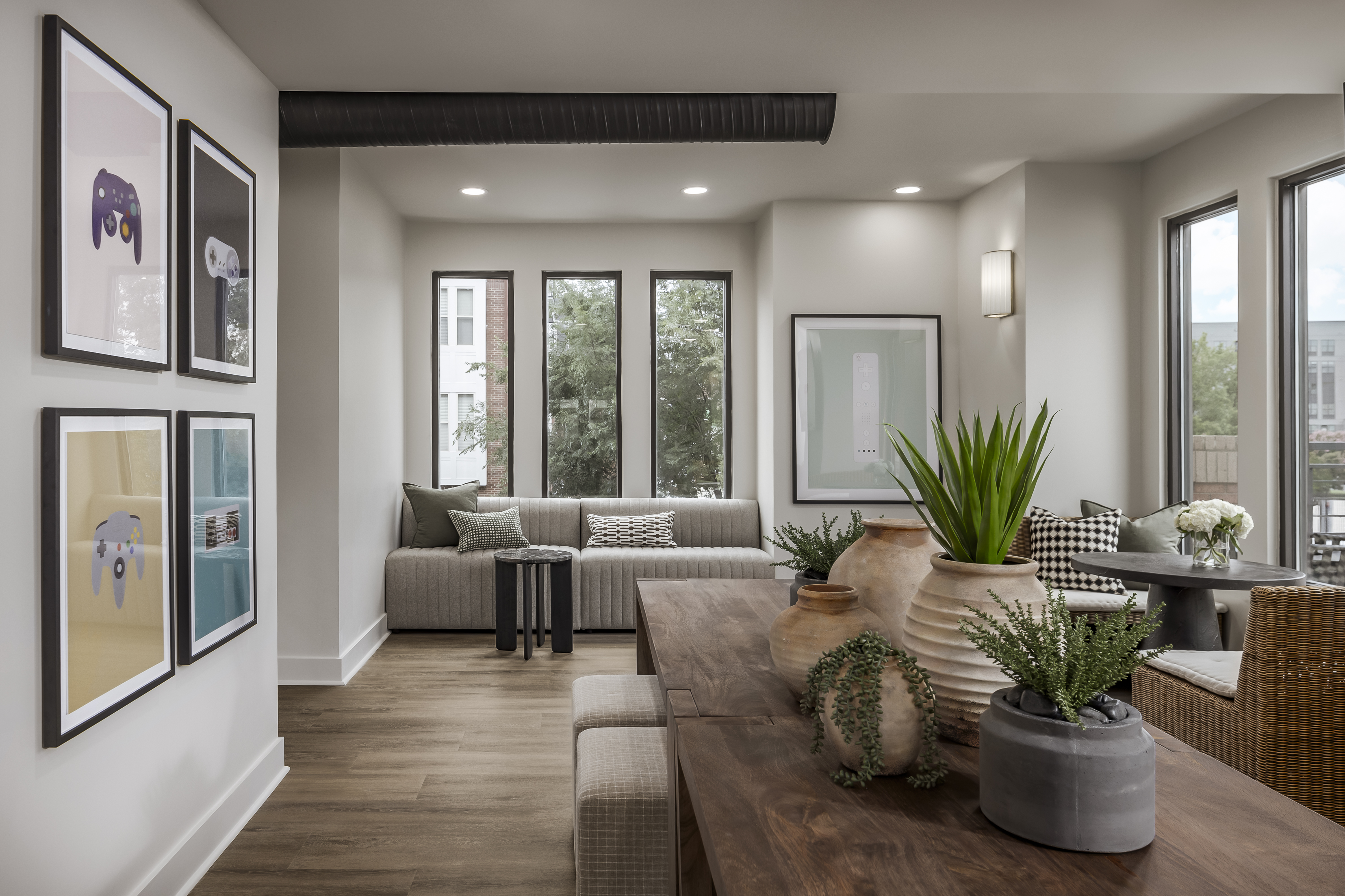 Clubhouse at MAA 1225 luxury apartment homes in Charlotte, NC