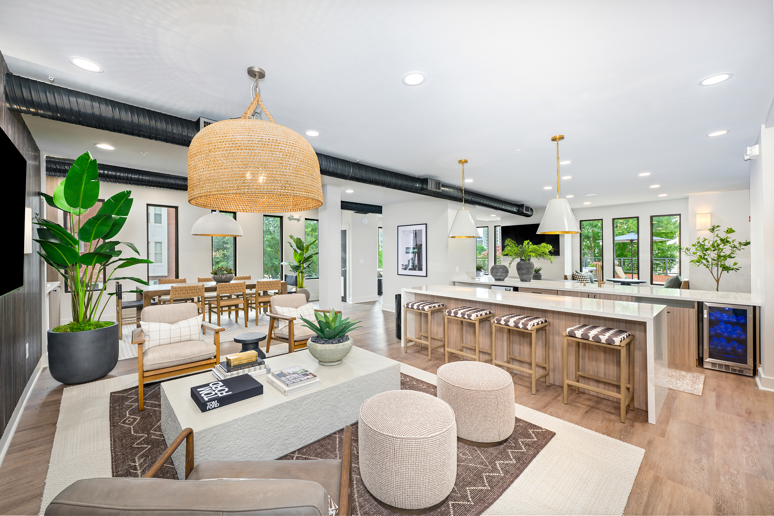 Clubhouse at MAA 1225 luxury apartment homes in Charlotte, NC