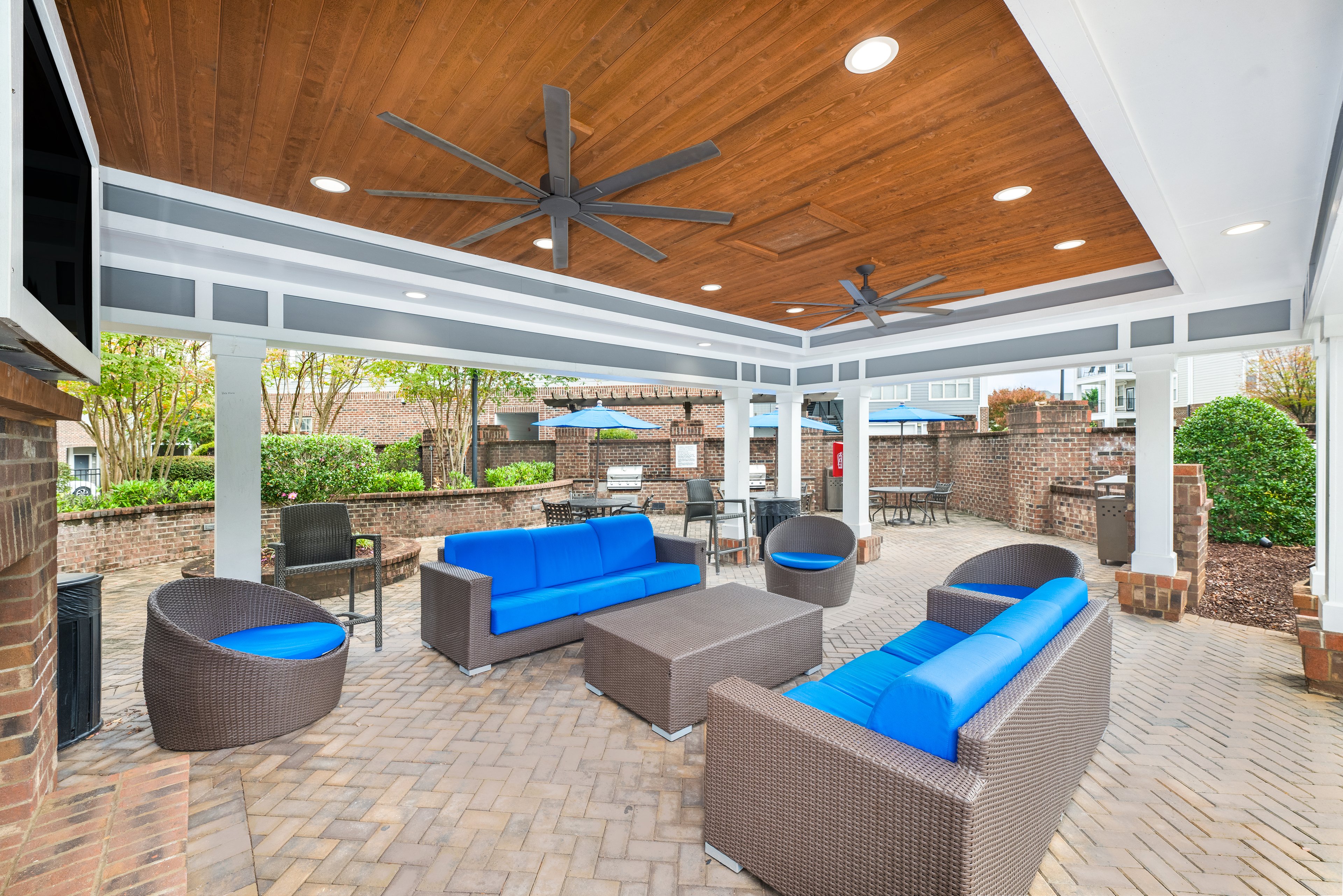 Pool cabana at MAA Ayrsley luxury apartment homes in Charlotte, NC