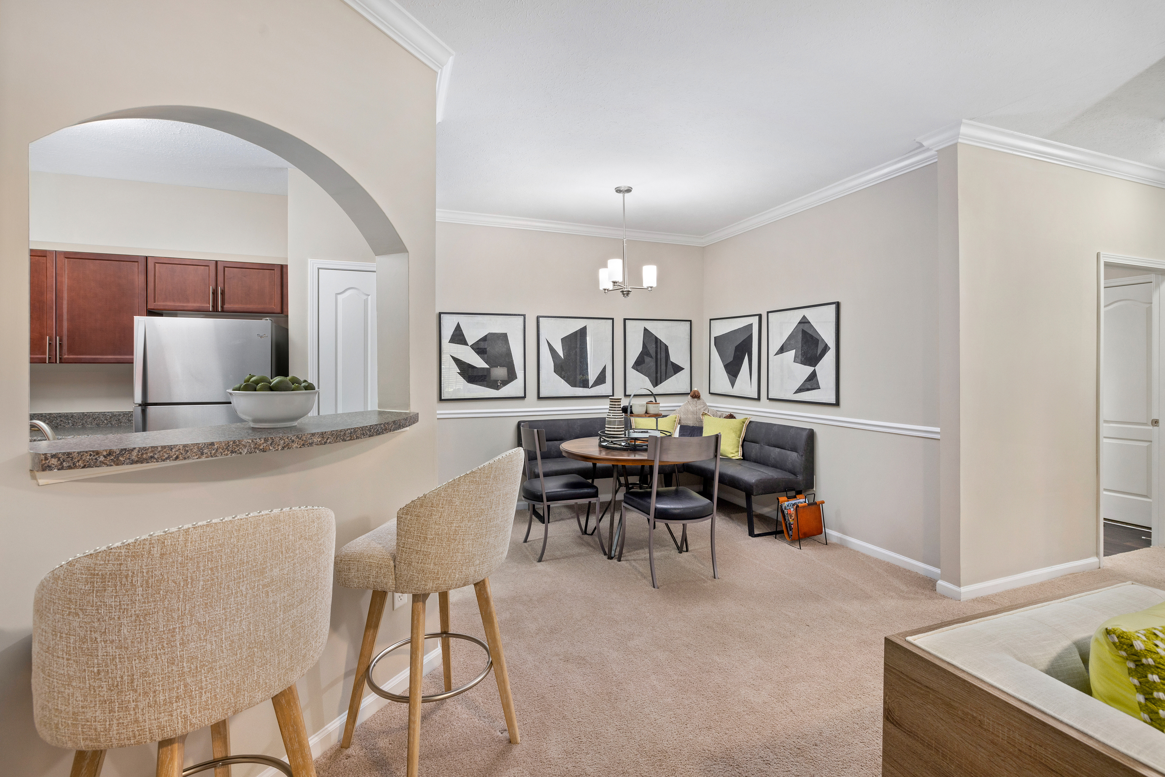 Model at MAA Ballantyne luxury apartment homes in Charlotte, NC