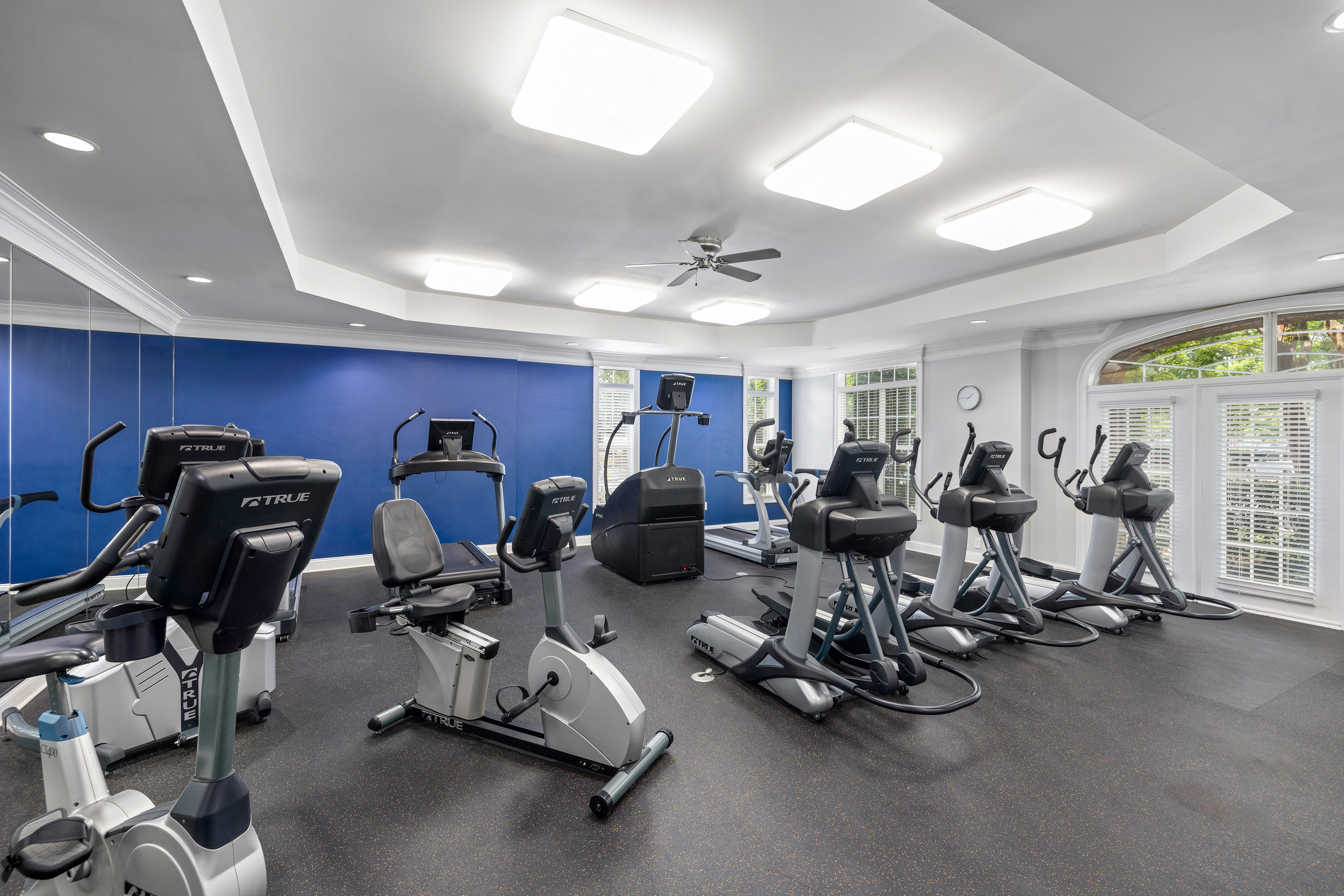 Fitness center at MAA Ballantyne luxury apartment homes in Charlotte, NC