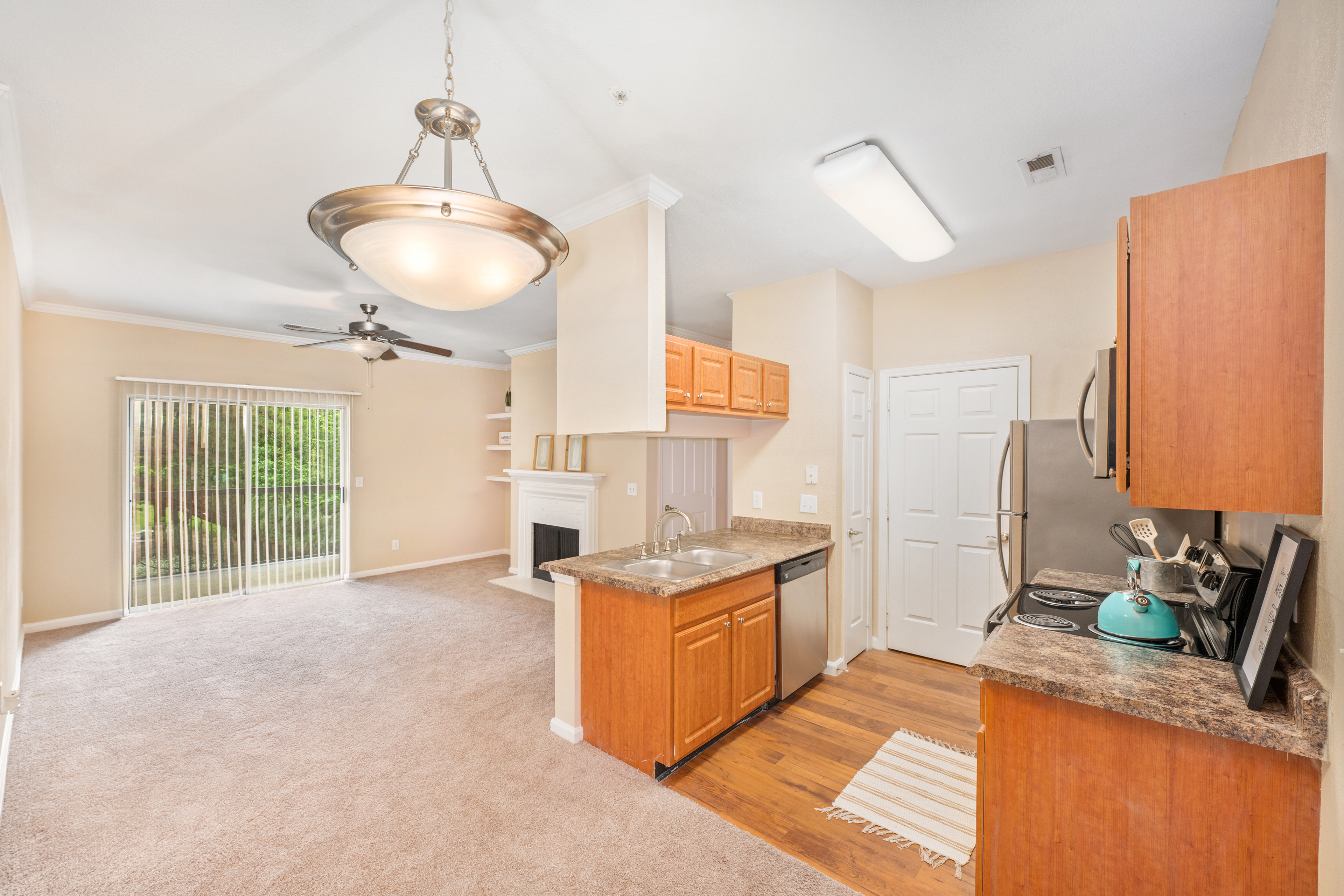 Model at MAA Beverly Crest luxury apartment homes in Charlotte, NC
