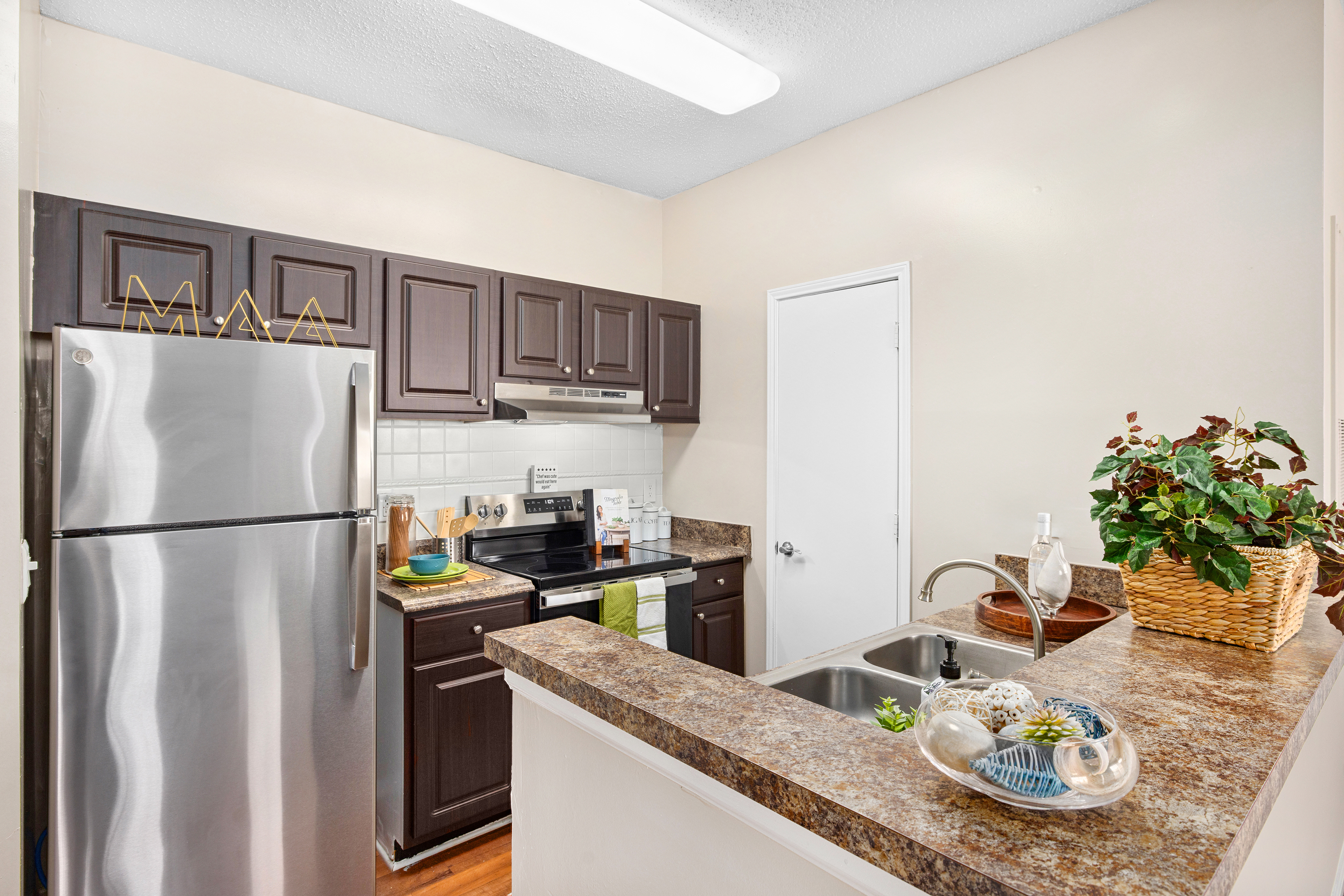 Model - Kitchen -  at MAA Chancellor Park luxury apartment homes in Charlotte, NC