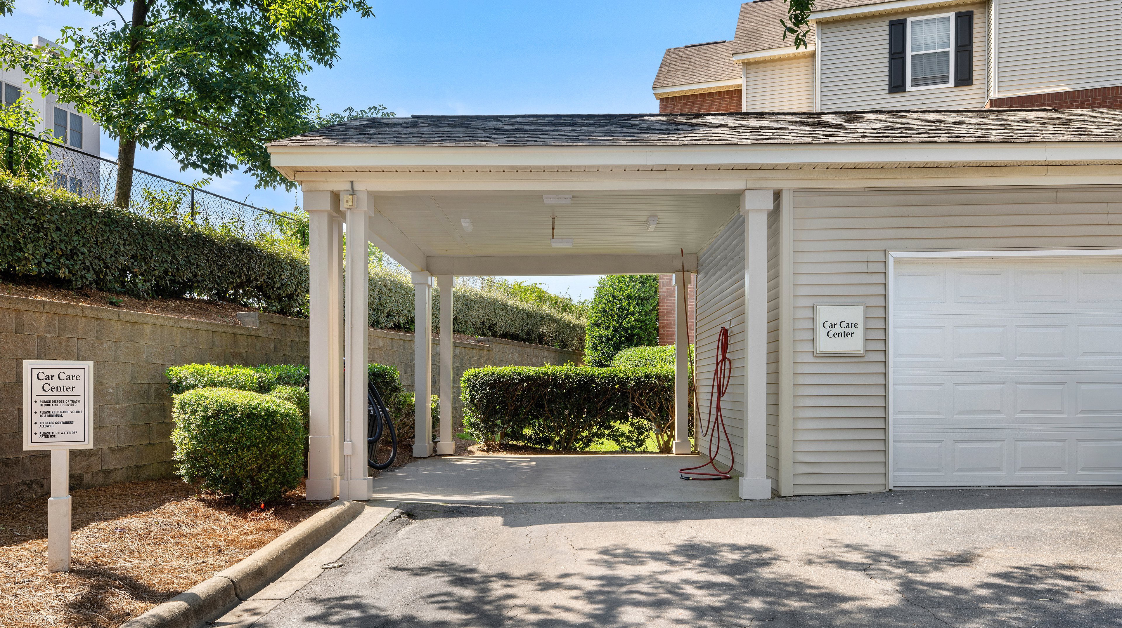 Garage - at MAA City Grand luxury apartment homes in Charlotte, NC