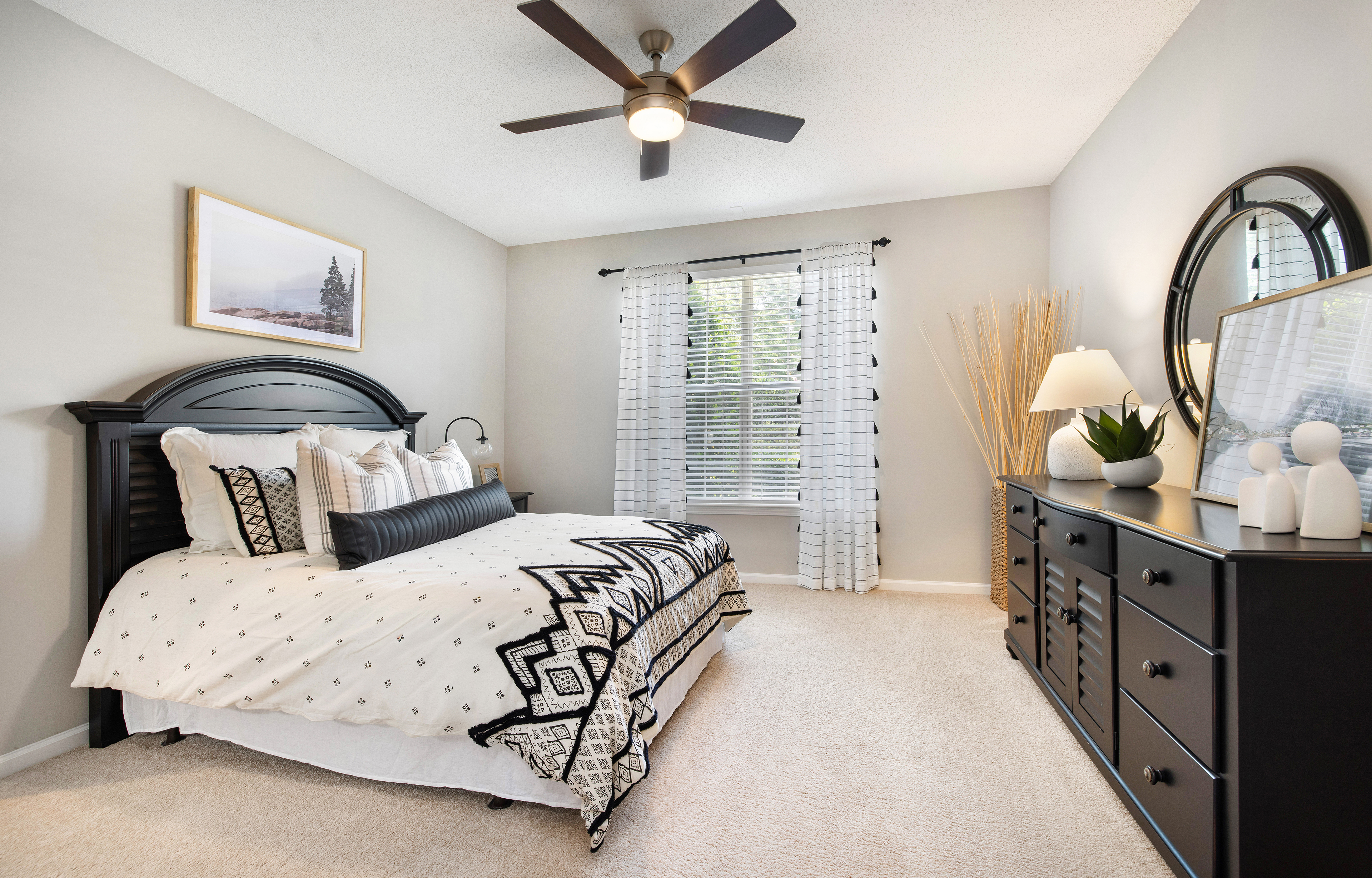 Model - Bedroom -  at MAA City Grand luxury apartment homes in Charlotte, NC