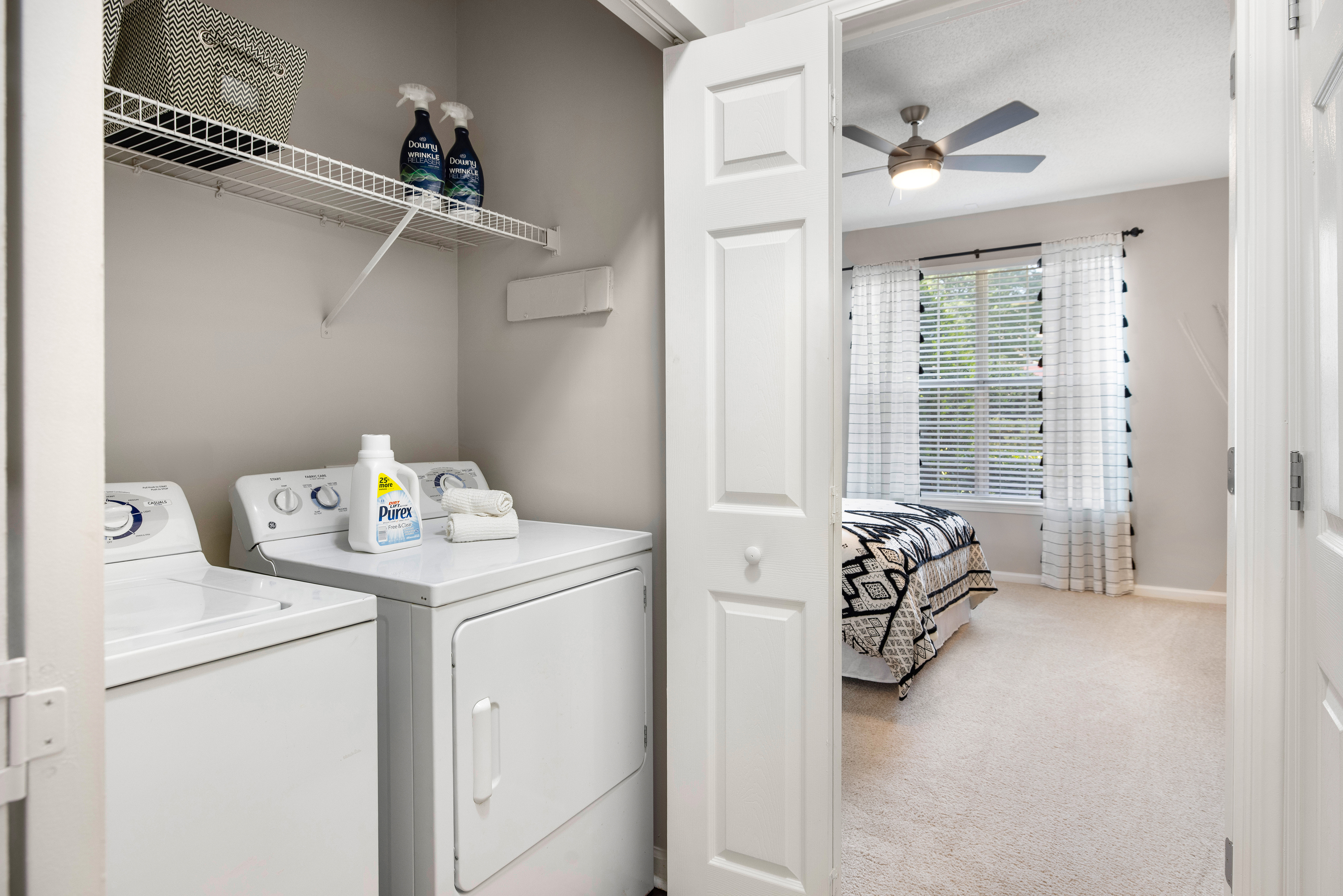 Model - Laundry area -  at MAA City Grand luxury apartment homes in Charlotte, NC