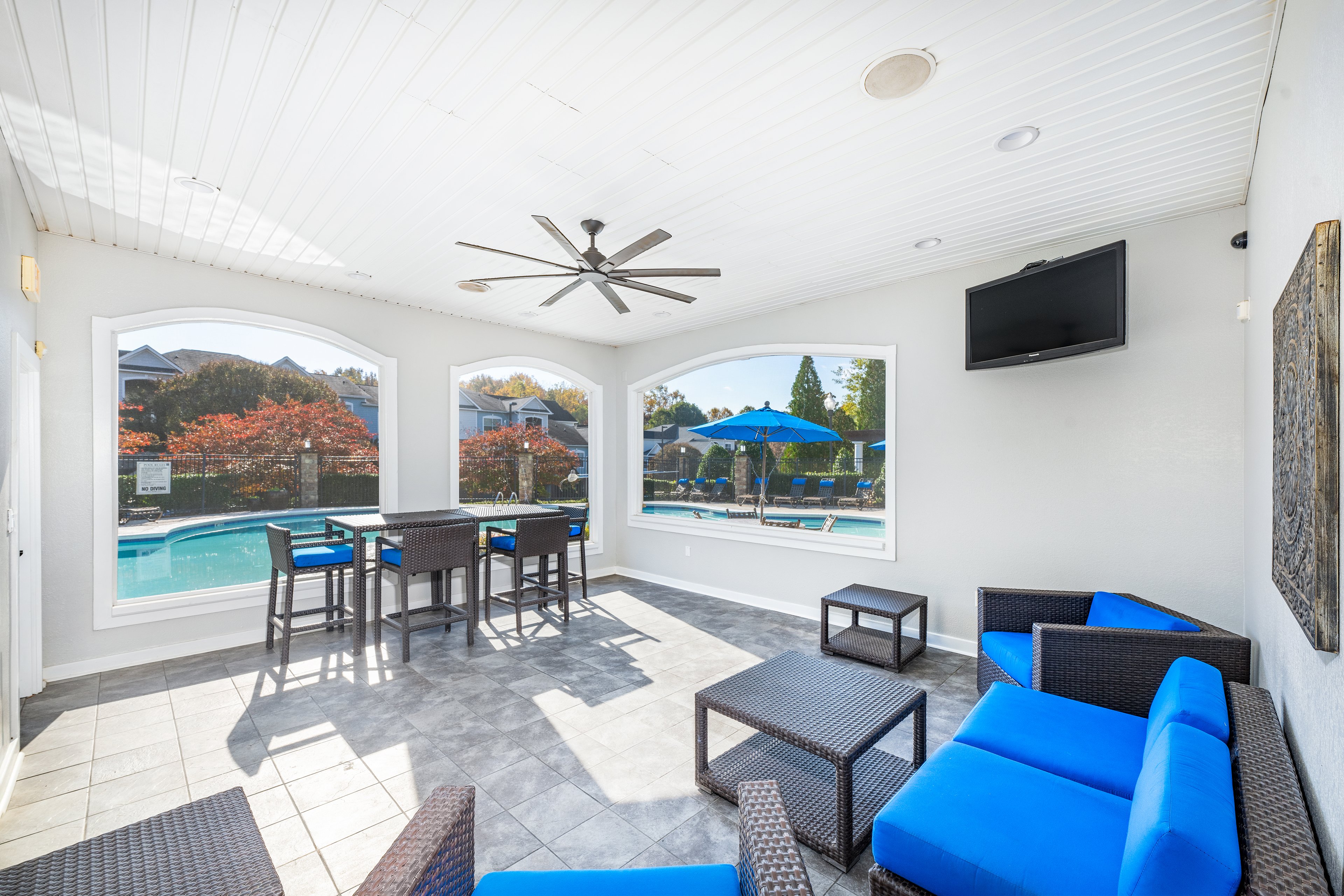 Lanai at MAA Cornelius luxury apartment homes in Charlotte, NC