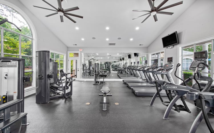 Fitness center at MAA Cornelius in Charlotte, NC