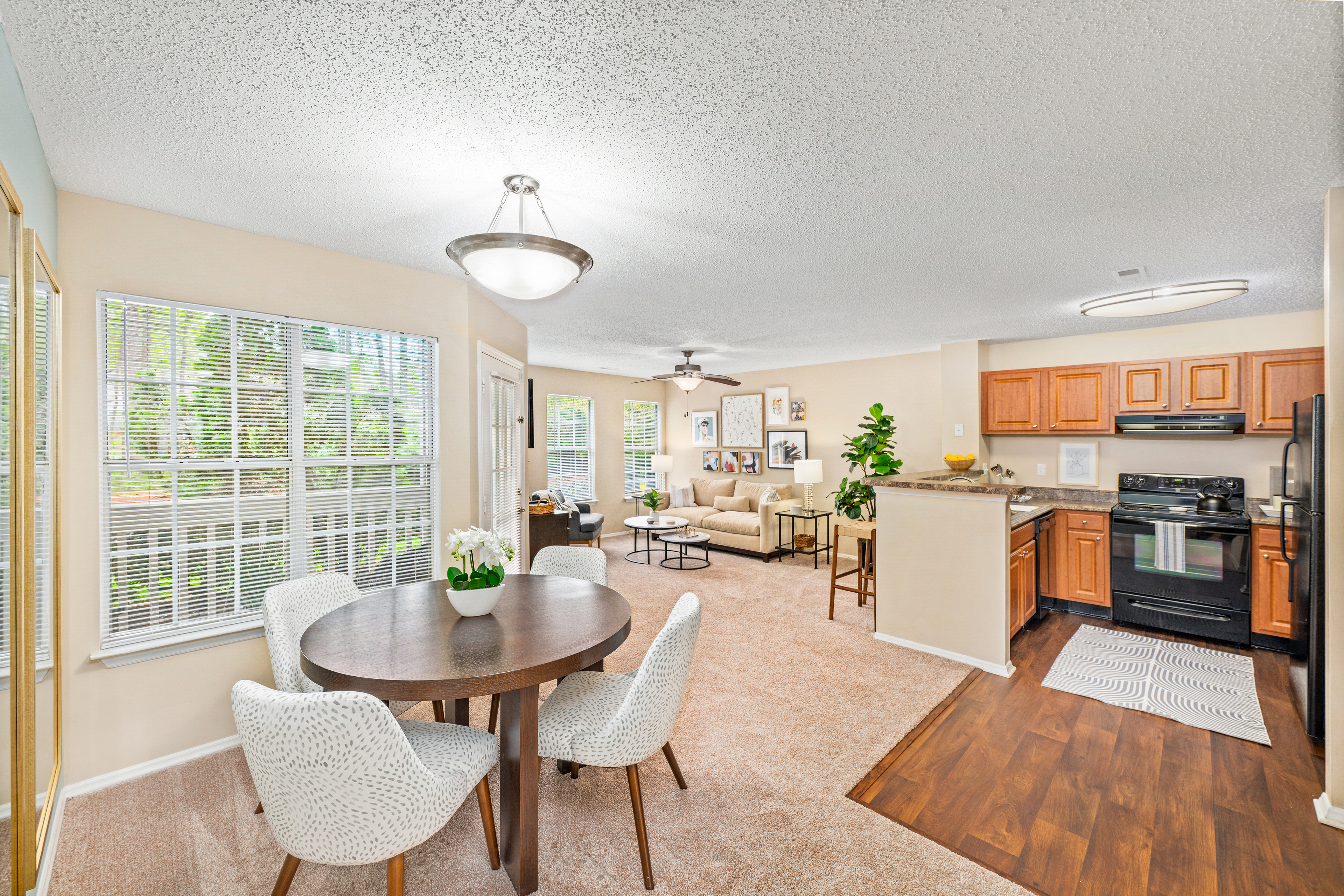 Model at MAA Fifty-One luxury apartment homes in Matthews, NC