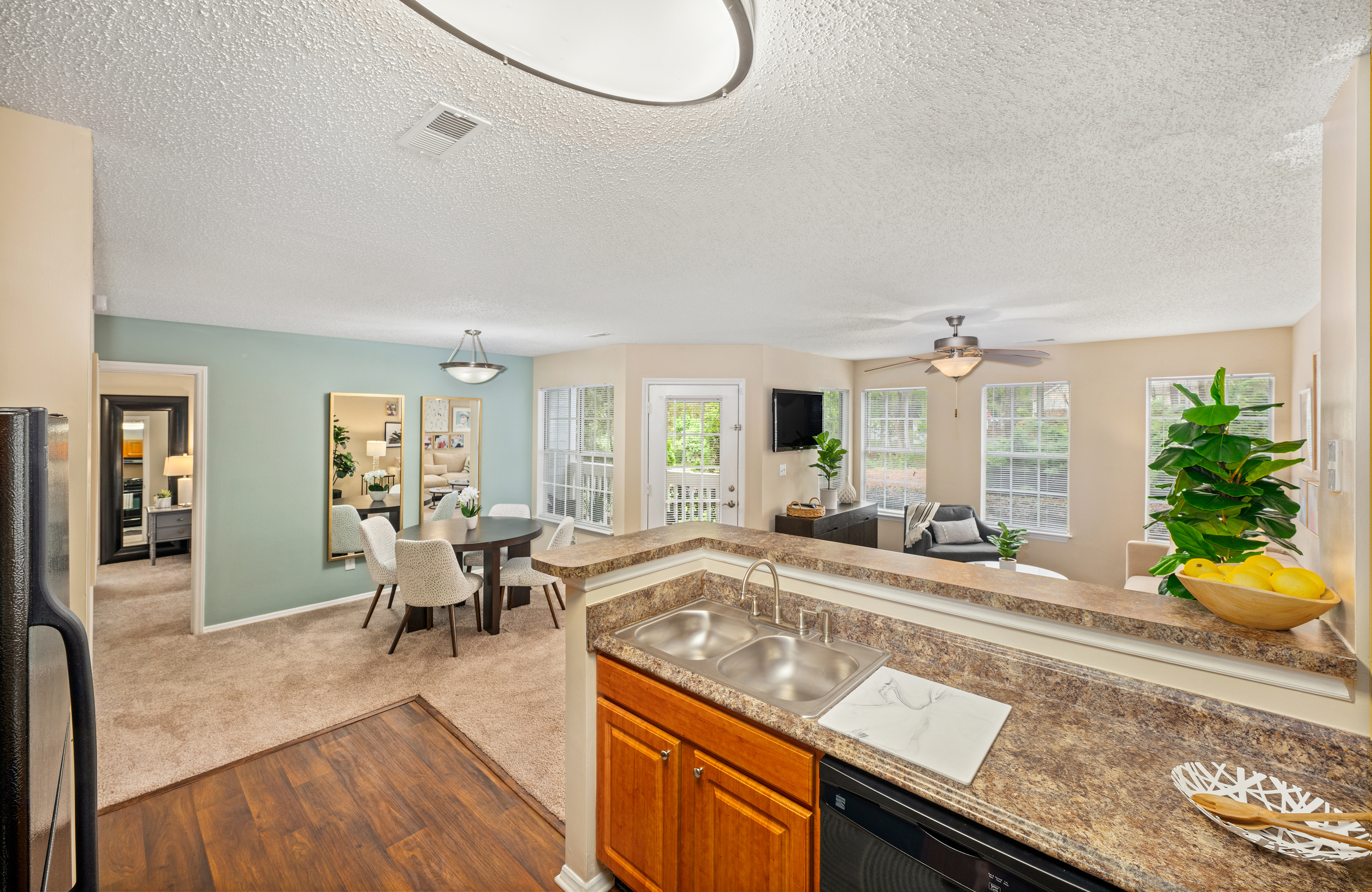 Kitchen at MAA Fifty-One luxury apartment homes in Charlotte, NC