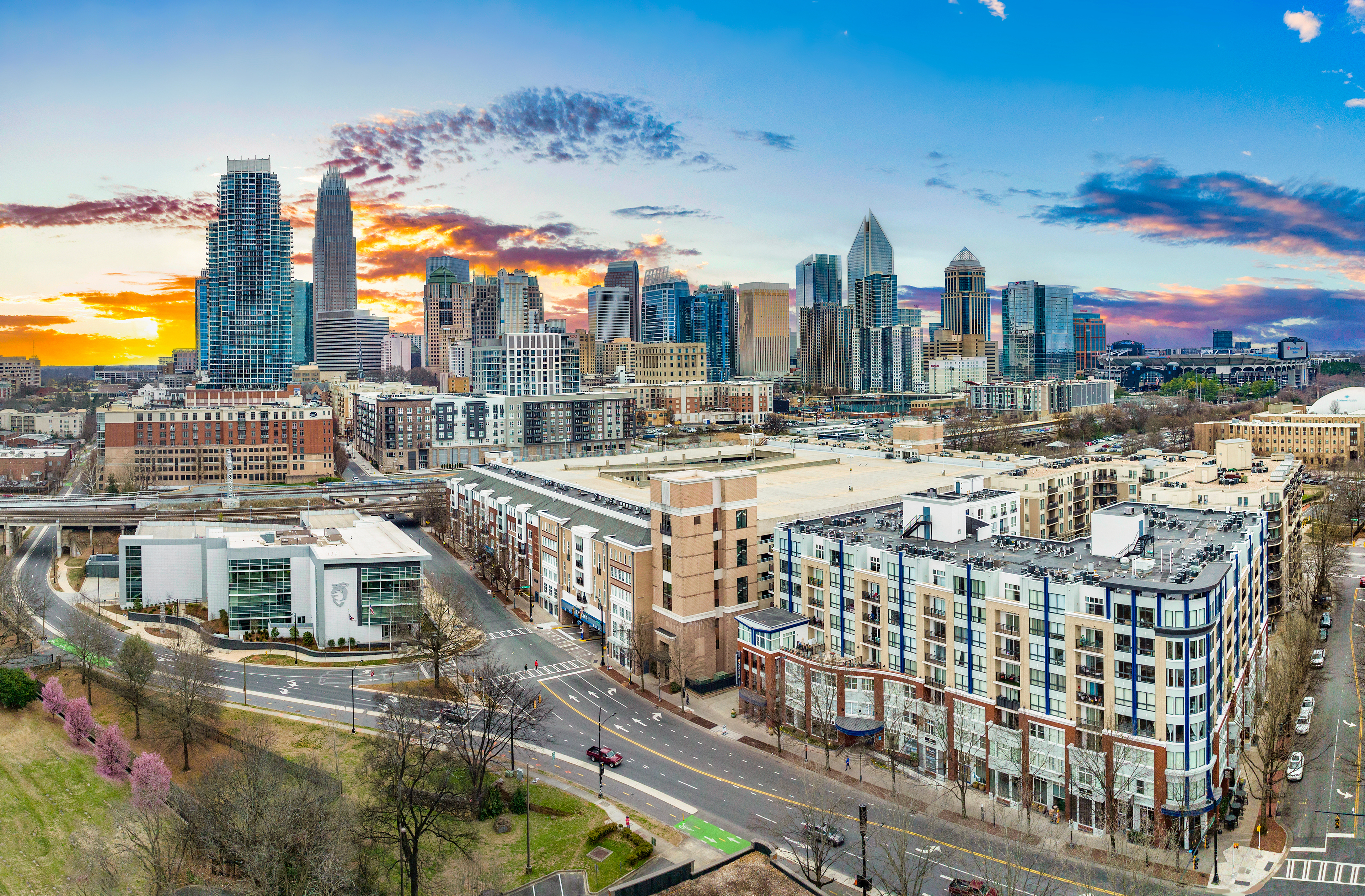 Aerial property at MAA Gateway in Raleigh, NC