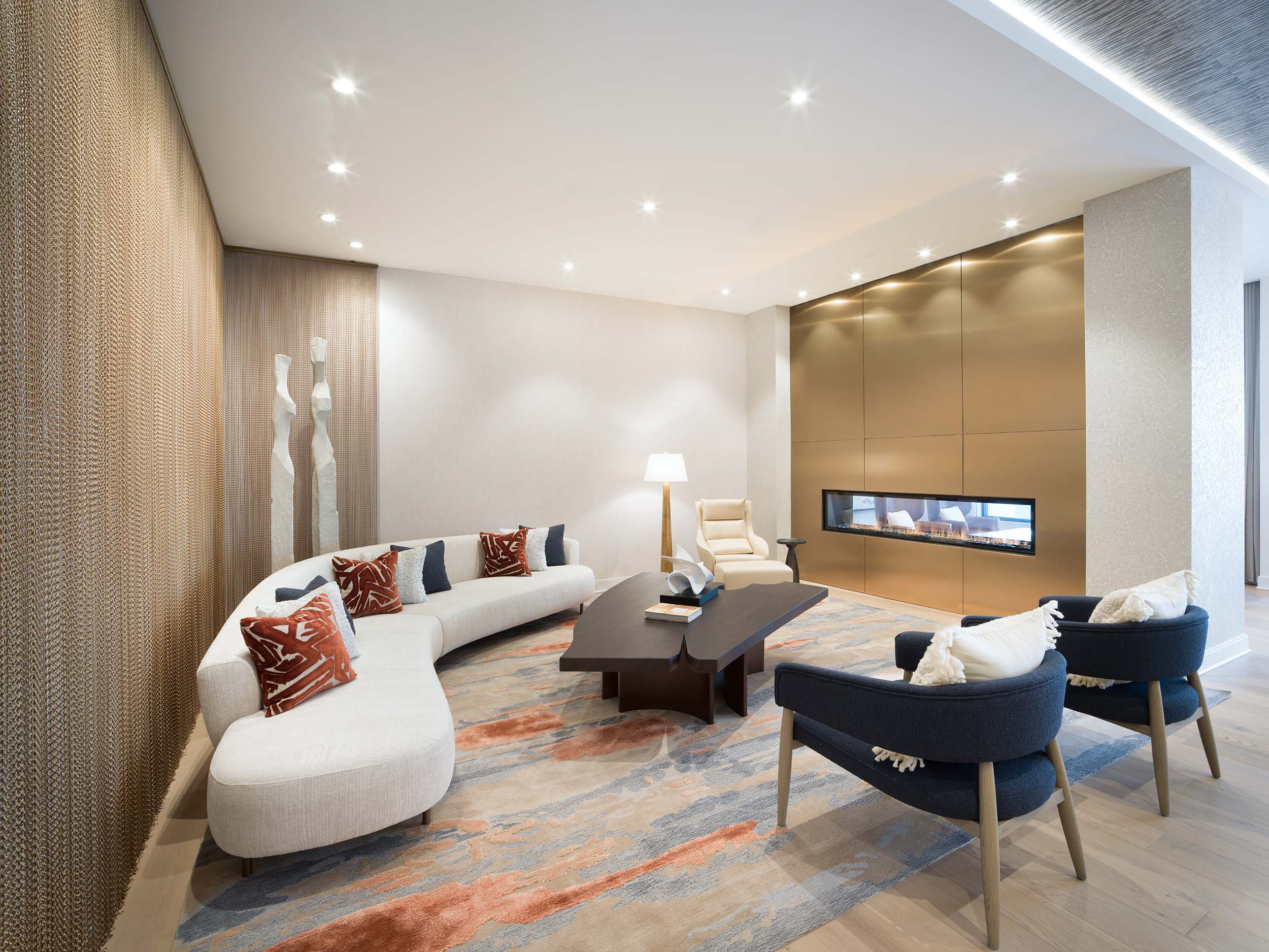 Cowork space at MAA Liberty Row luxury apartment homes in Charlotte, NC