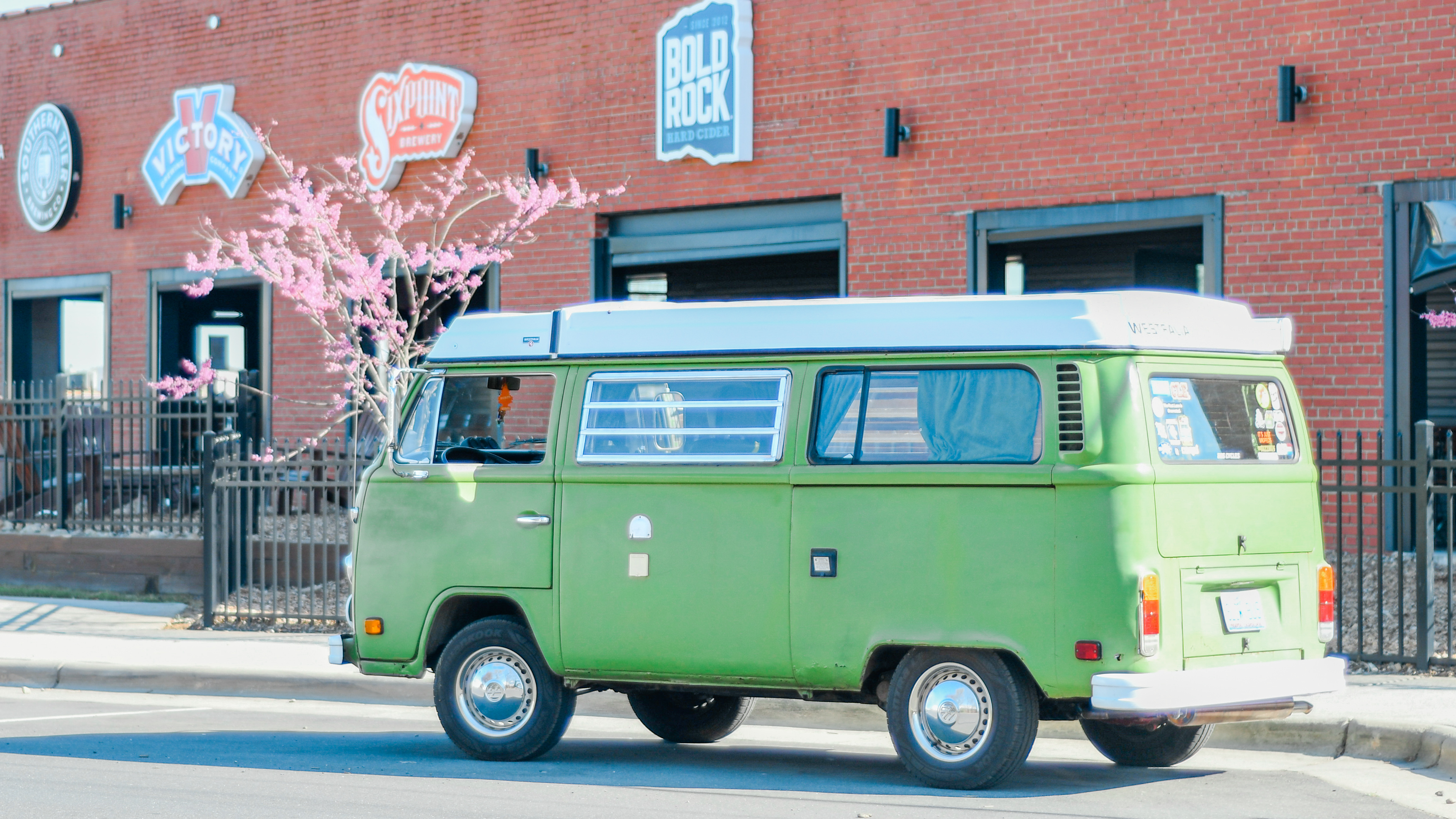 Vintage van at MAA LoSo in Charlotte, NC