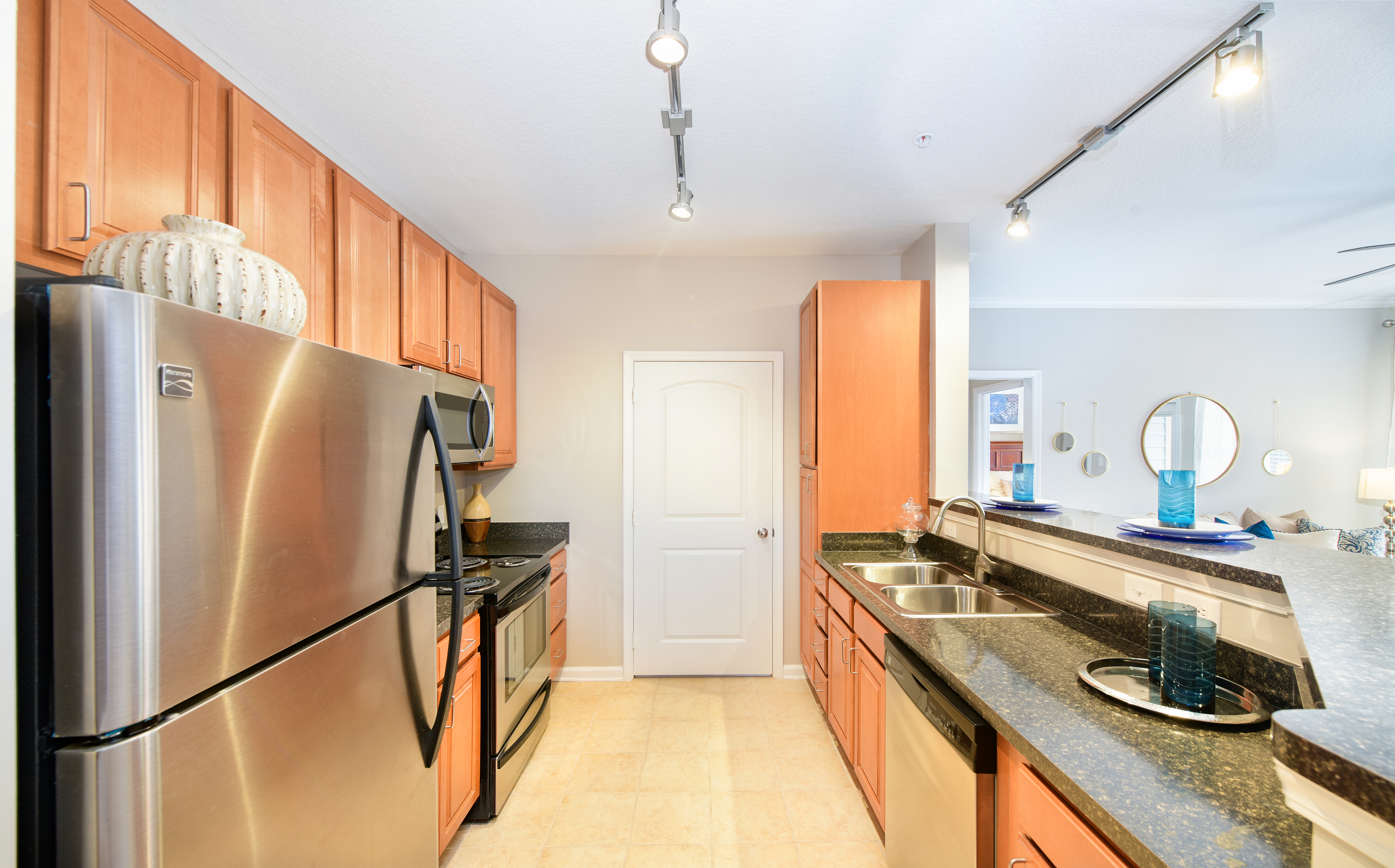 Kitchen at MAA Matthews Commons luxury apartment homes in Charlotte, NC