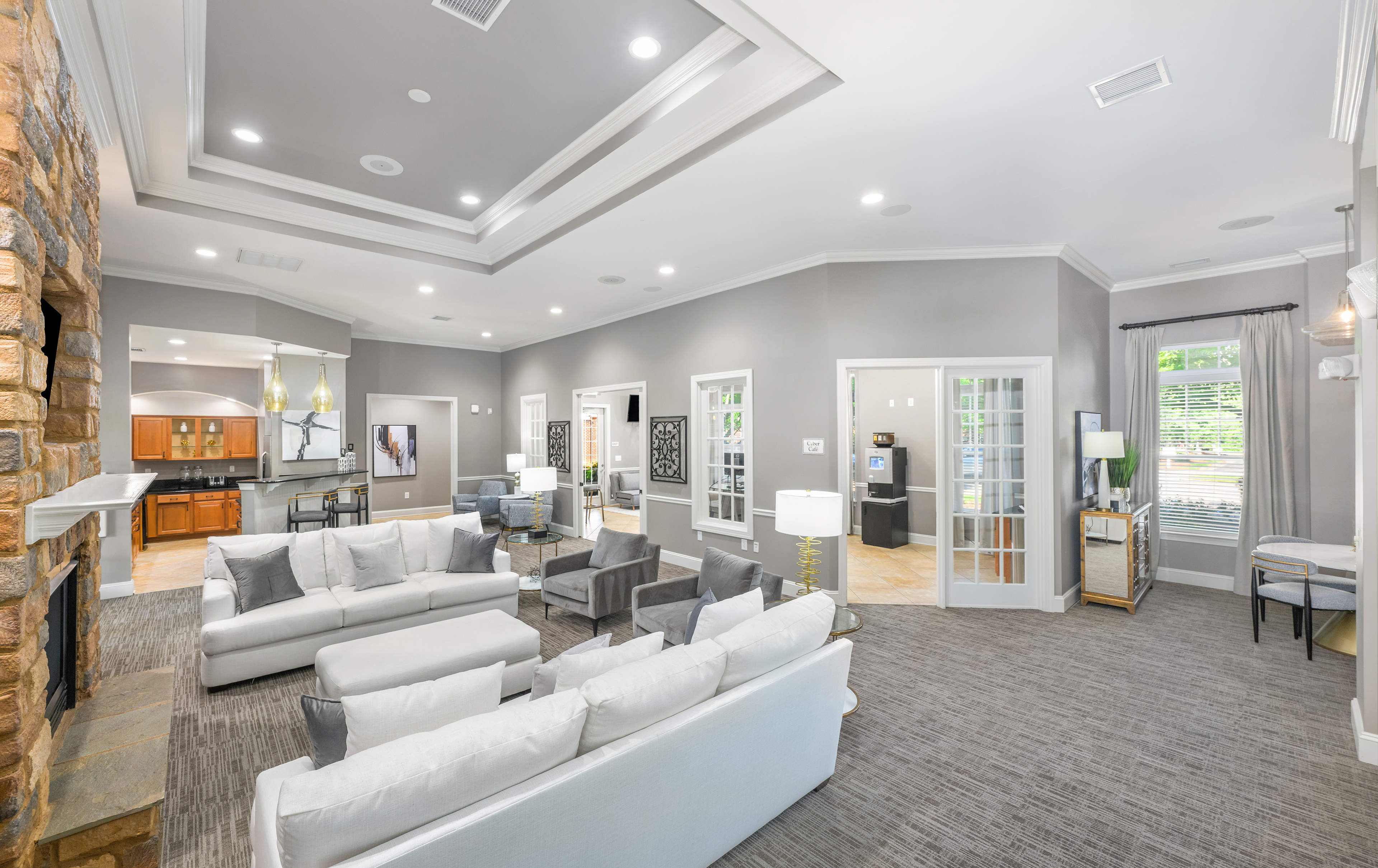 Lounge at MAA Fifty-One luxury apartment homes in Charlotte, NC