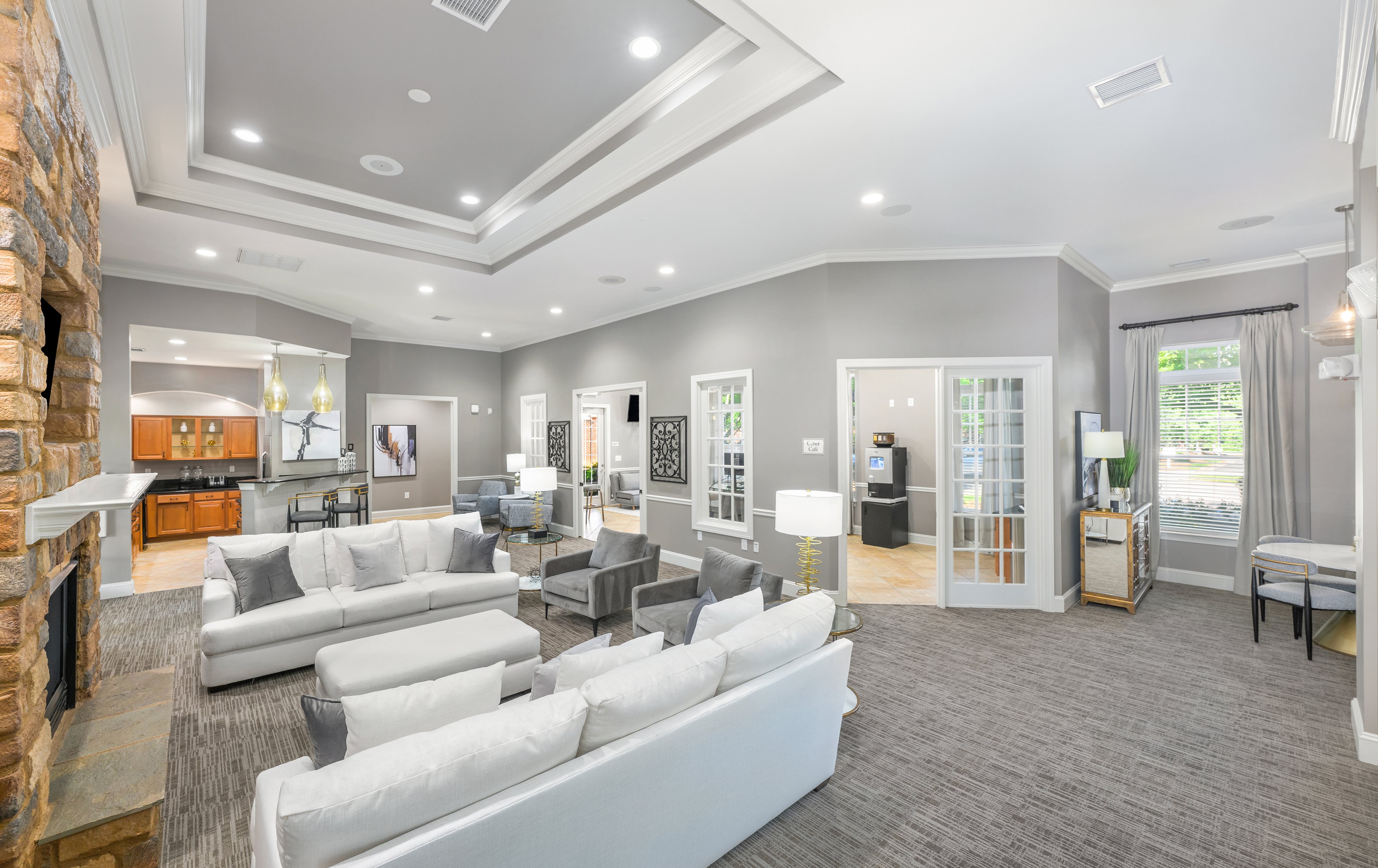 Lounge at MAA Fifty-One luxury apartment homes in Charlotte, NC