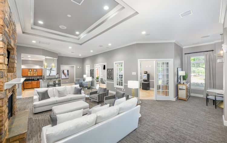 Lounge at MAA Fifty-One luxury apartment homes in Charlotte, NC