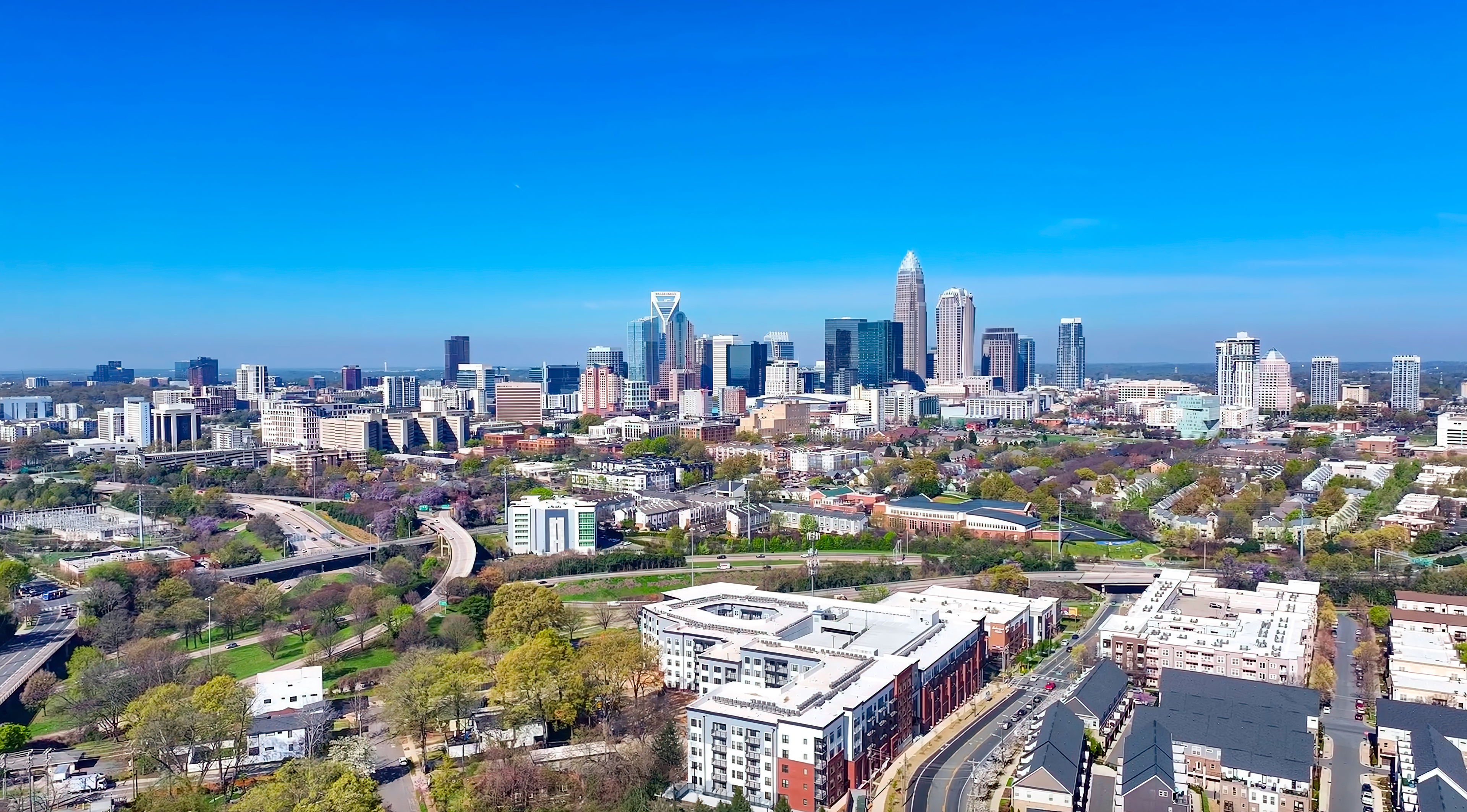 Skyline at MAA Plaza Midwood luxury apartment homes in Charlotte, NC