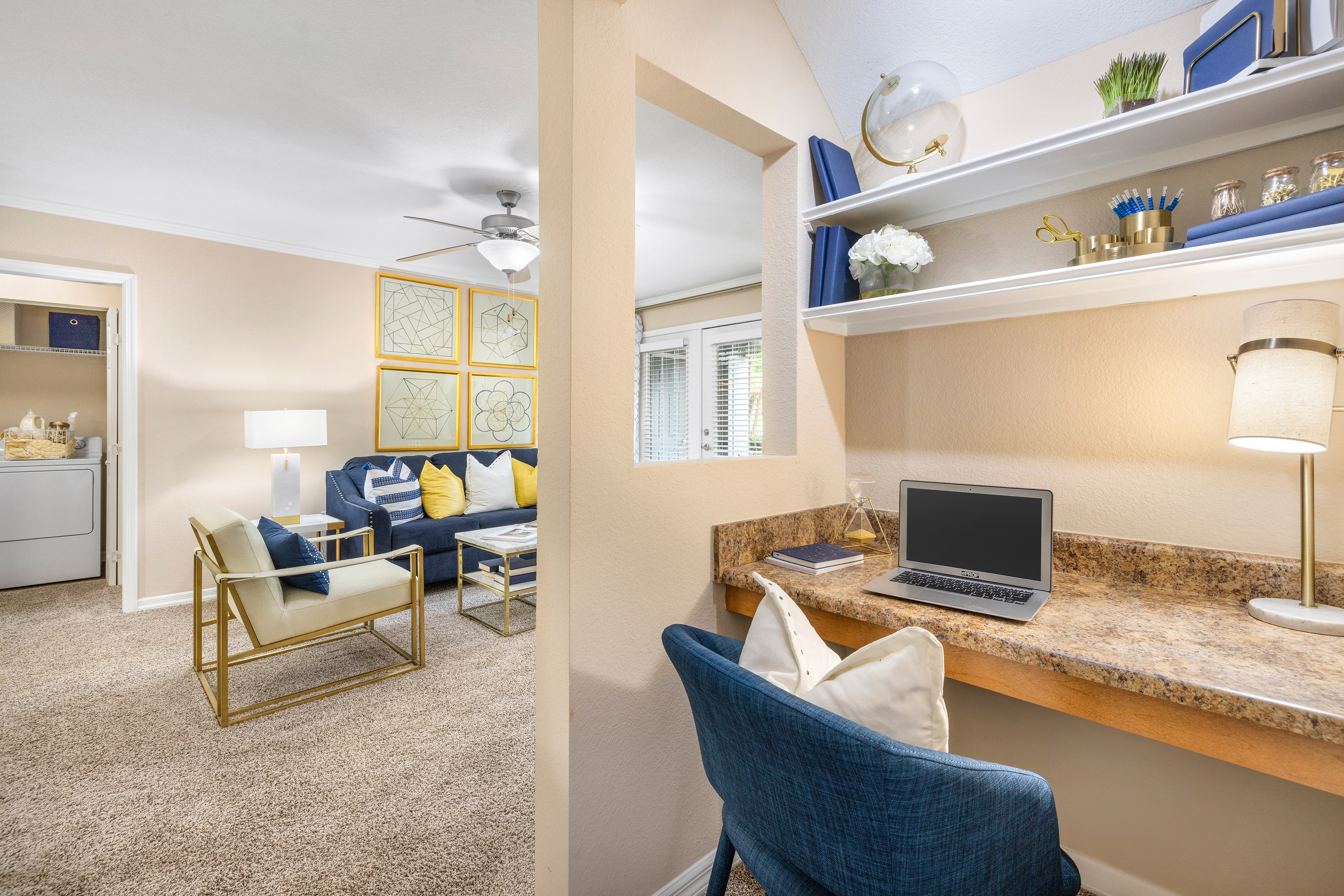 Model at MAA Prosperity Creek luxury apartment homes in Charlotte, NC