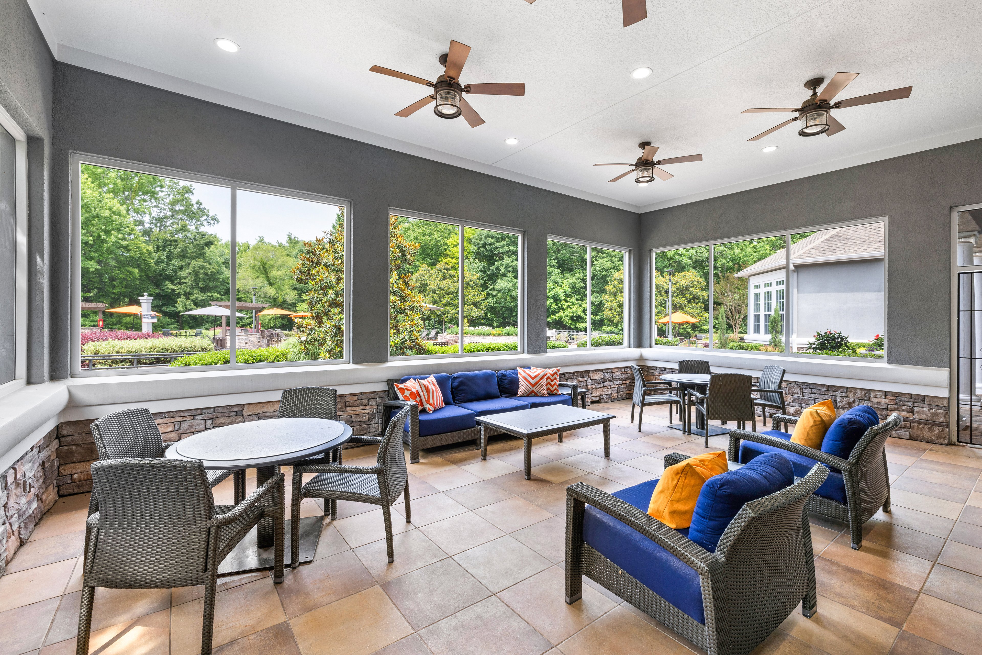 Lanai at MAA Prosperity Creek luxury apartment homes in Charlotte, NC