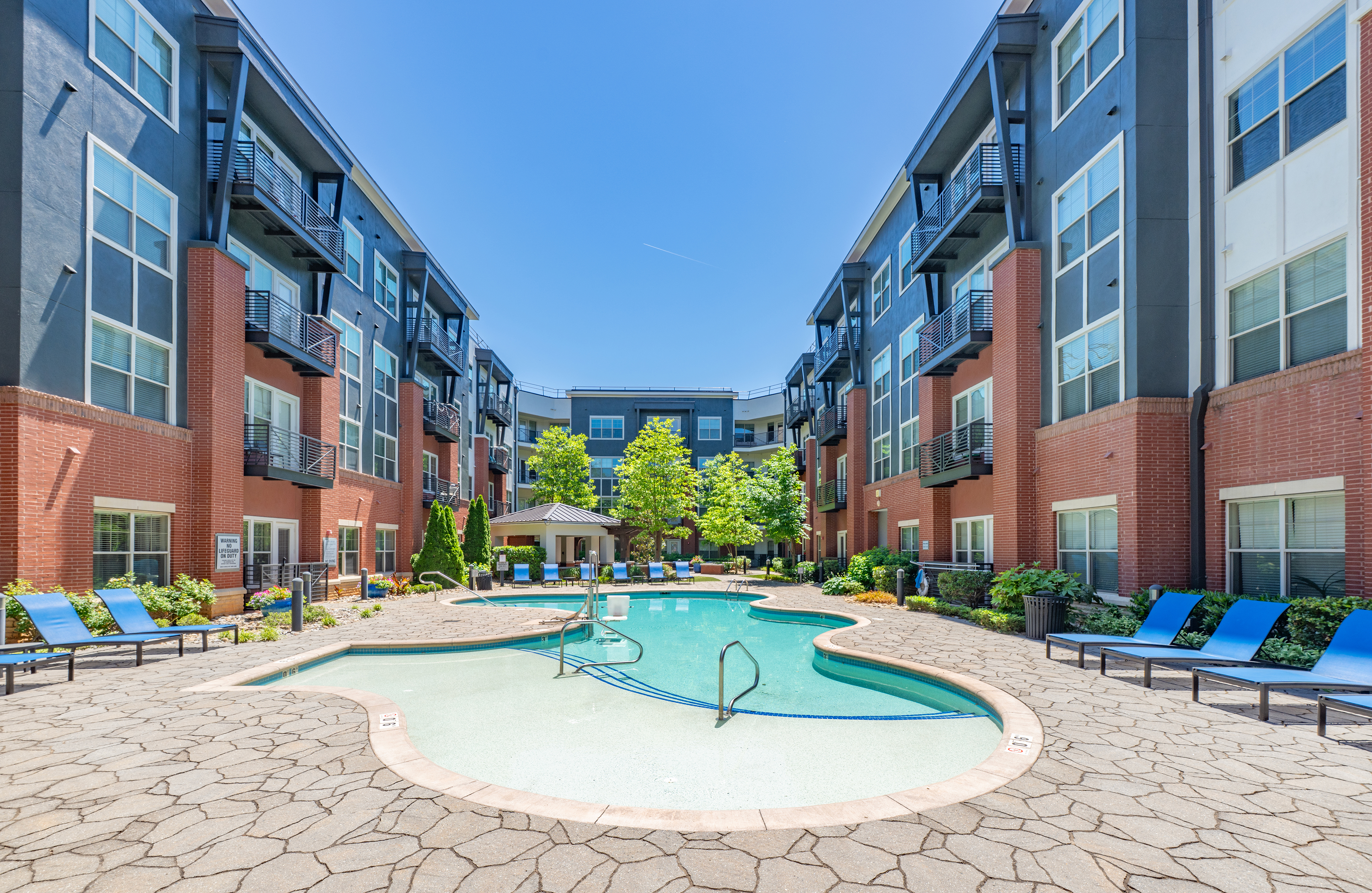 Pool at MAA Reserve luxury apartment homes in Charlotte, NC