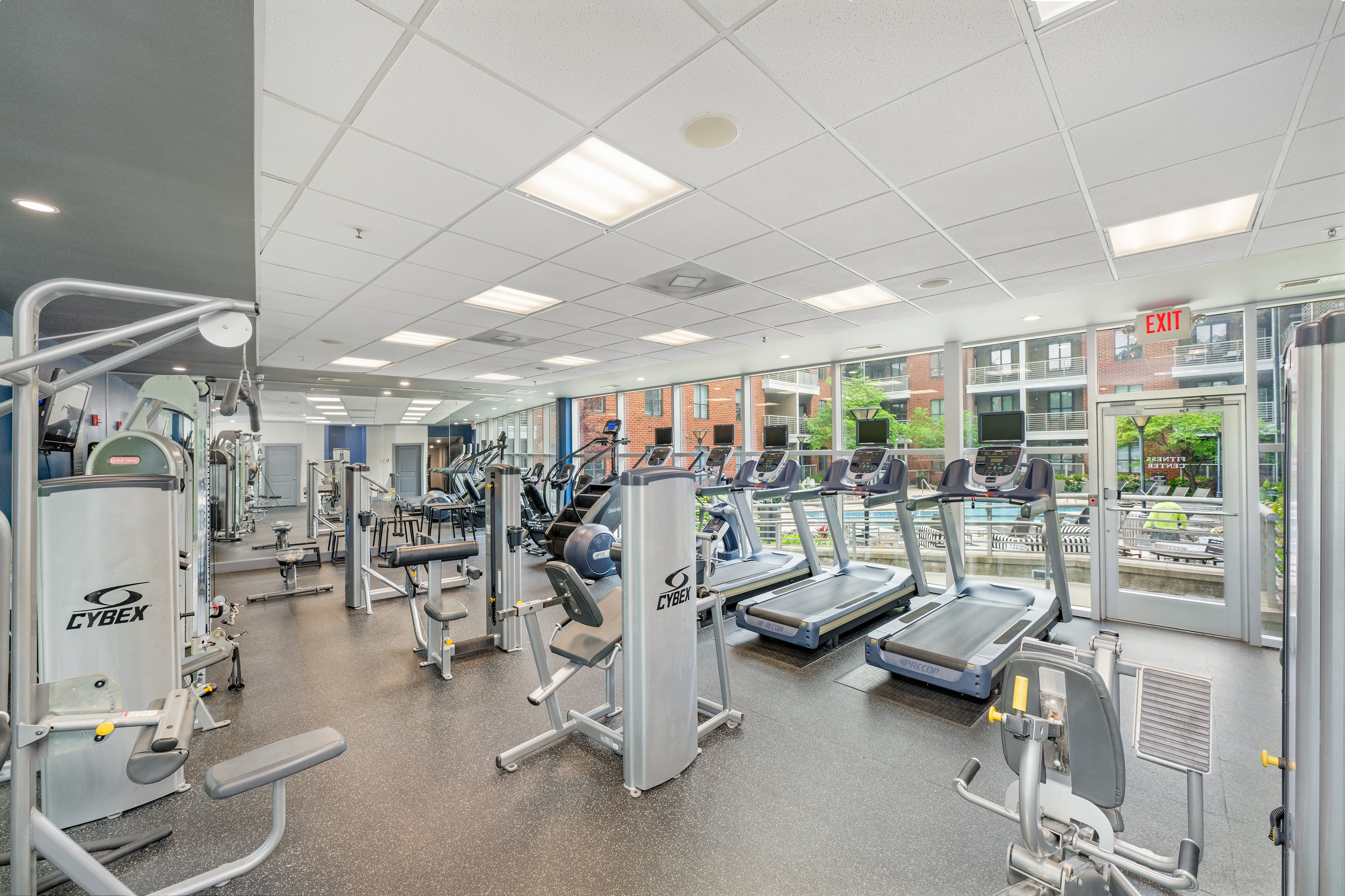 Fitness at MAA South Line luxury apartment homes in Charlotte, NC