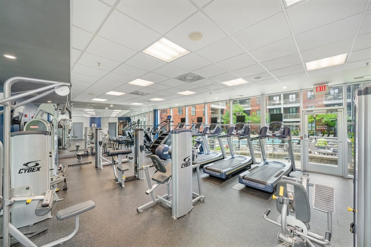 Fitness at MAA South Line luxury apartment homes in Charlotte, NC