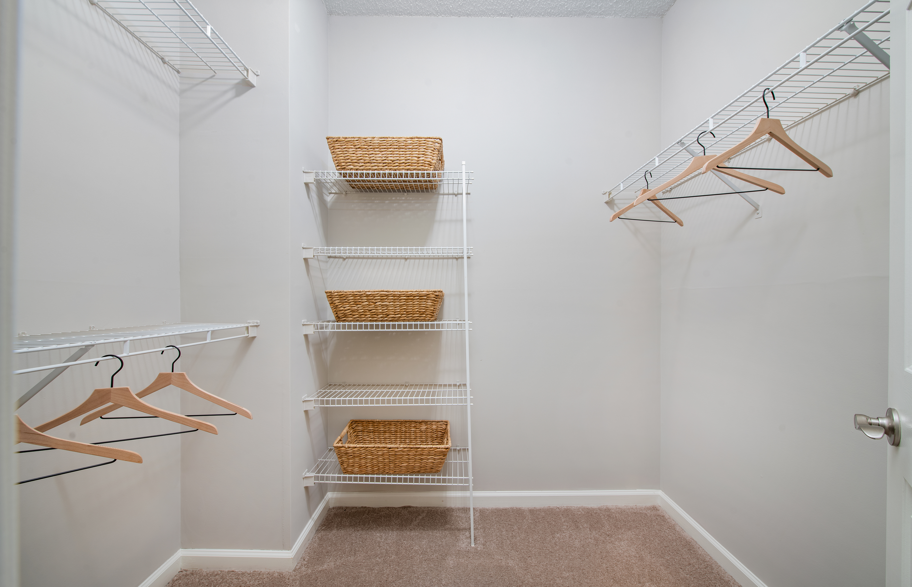 Closet at MAA South Park luxury apartment homes in Charlotte, NC