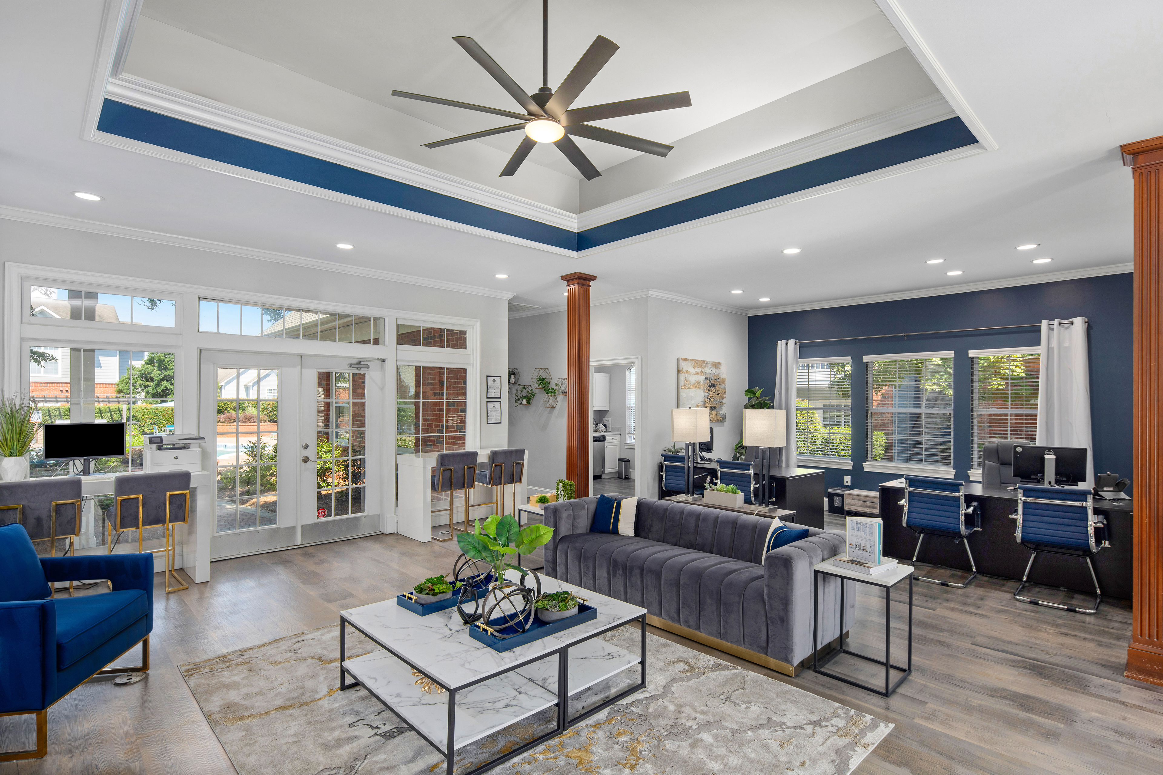 Clubhouse  -  at MAA University Lake luxury apartment homes in Charlotte, NC