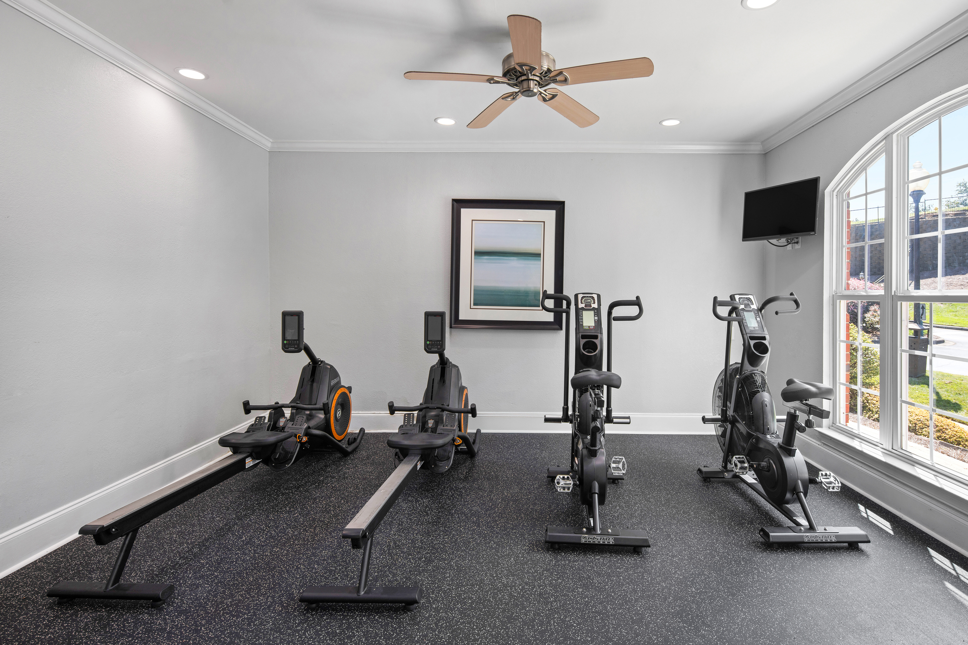 Fitness Center  -  at MAA University Lake luxury apartment homes in Charlotte, NC