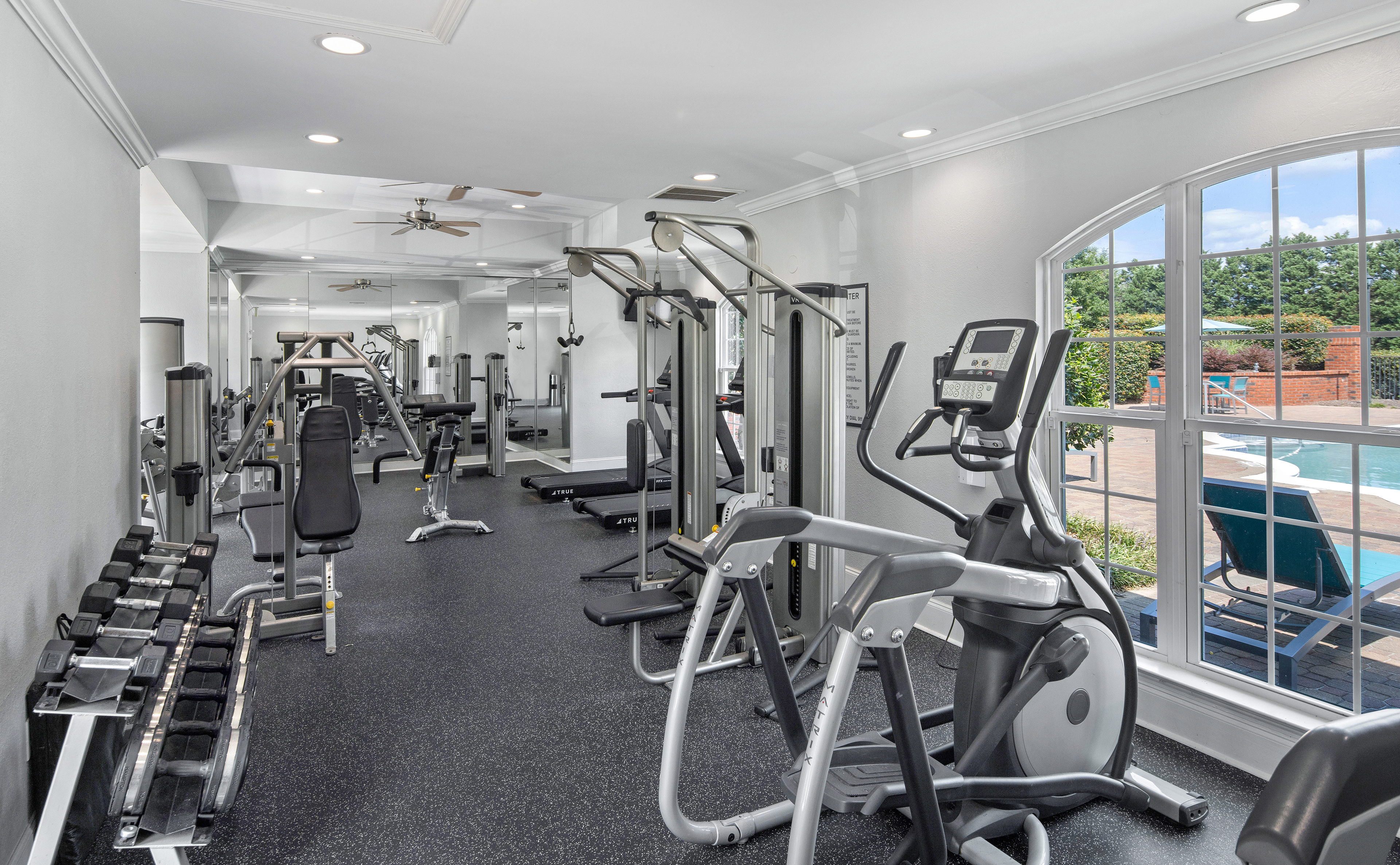 Fitness Center -  at MAA University Lake luxury apartment homes in Charlotte, NC