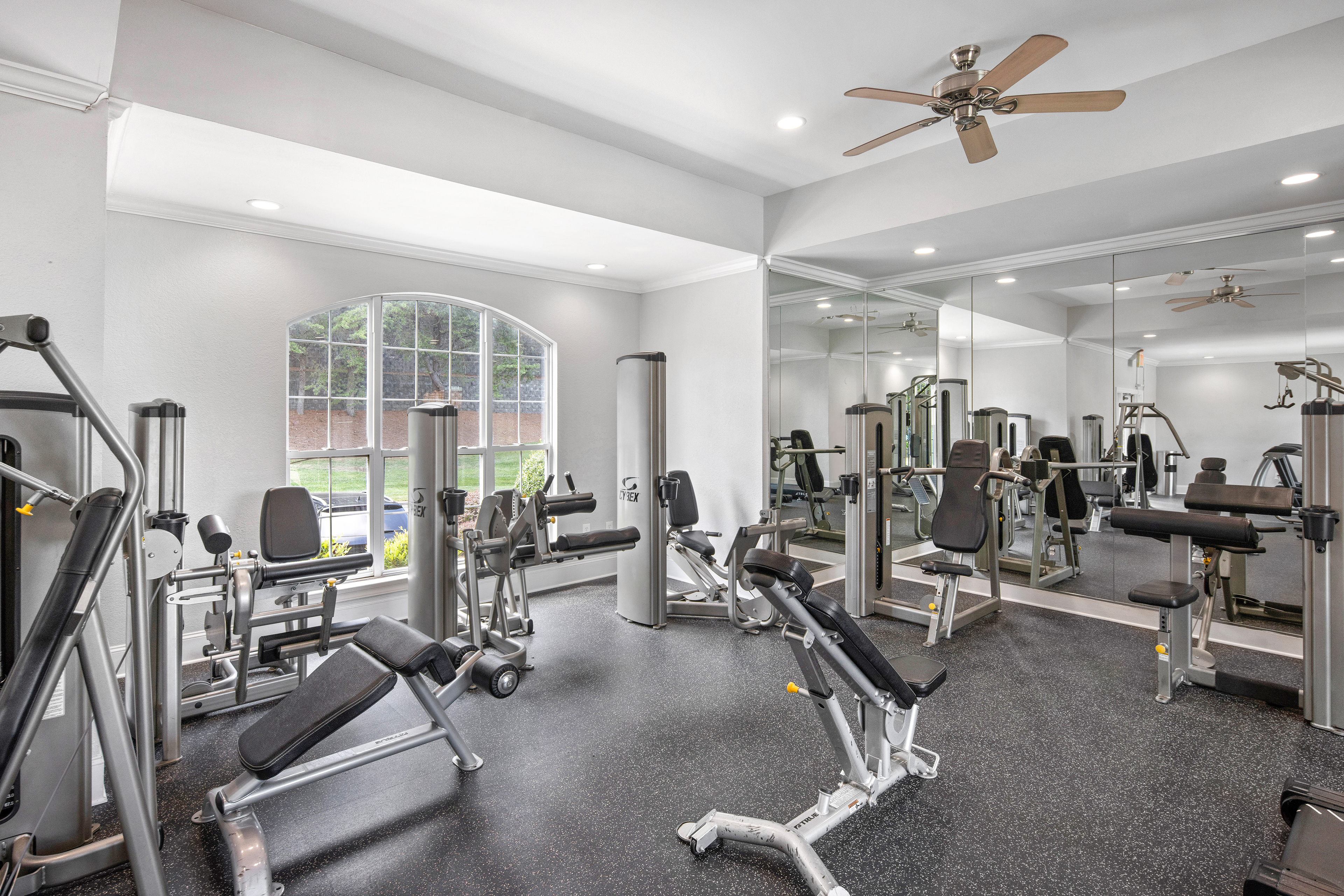 Fitness Center  -  at MAA University Lake luxury apartment homes in Charlotte, NC