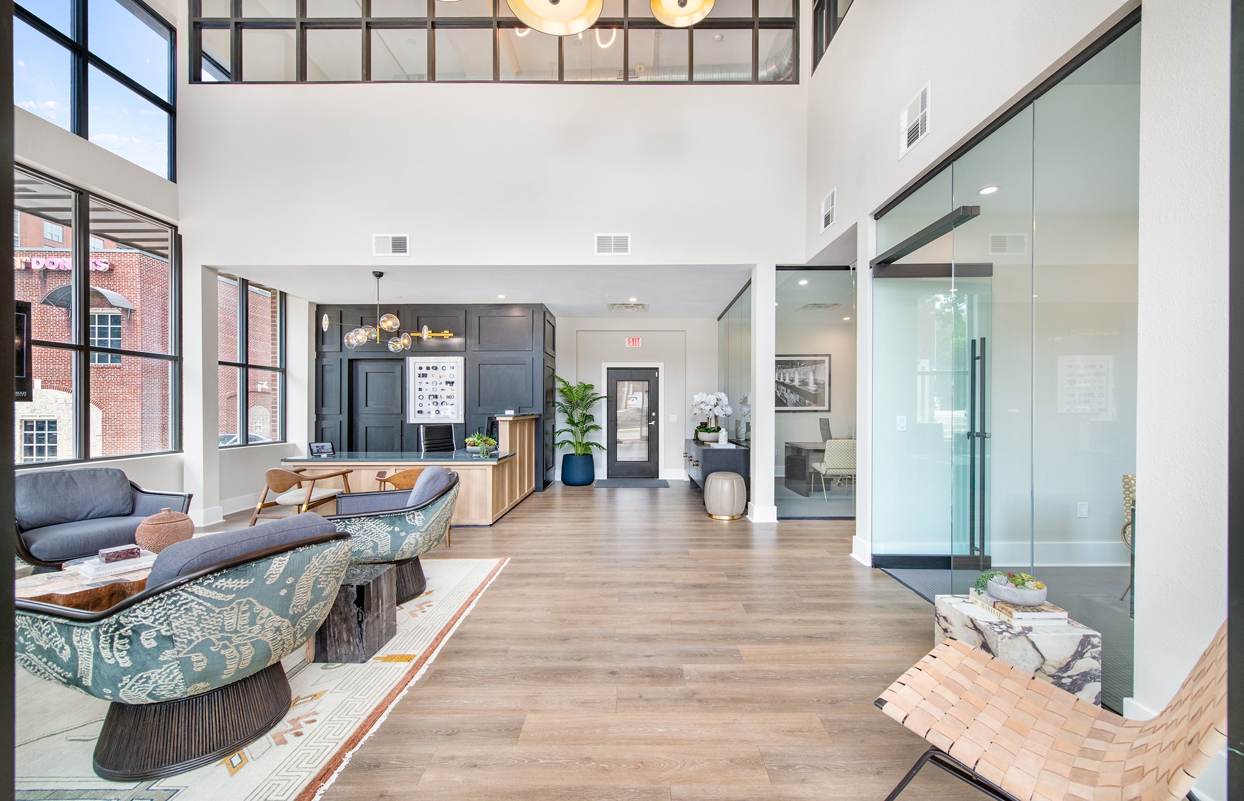 Leasing Office at MAA Uptown luxury apartment homes in Charlotte, NC