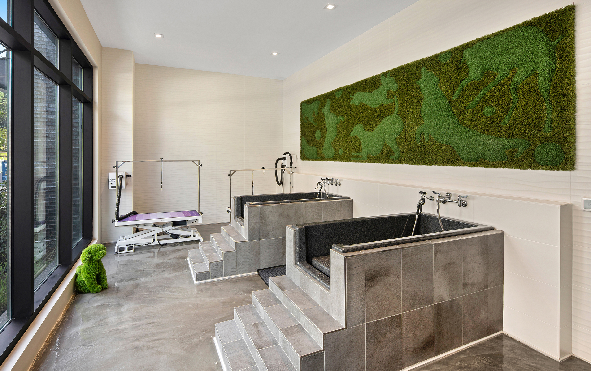 Pet spa at MAA Nixie luxury apartment homes in Durham, NC