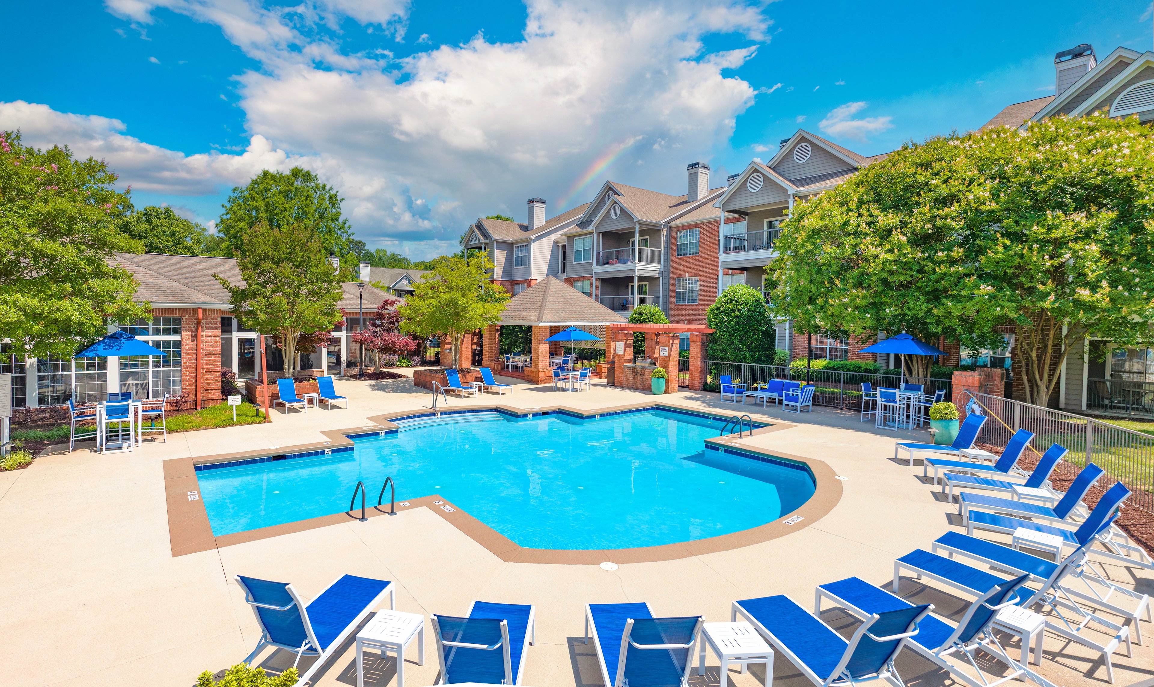 Pool at MAA Patterson luxury apartment homes in Durham, NC