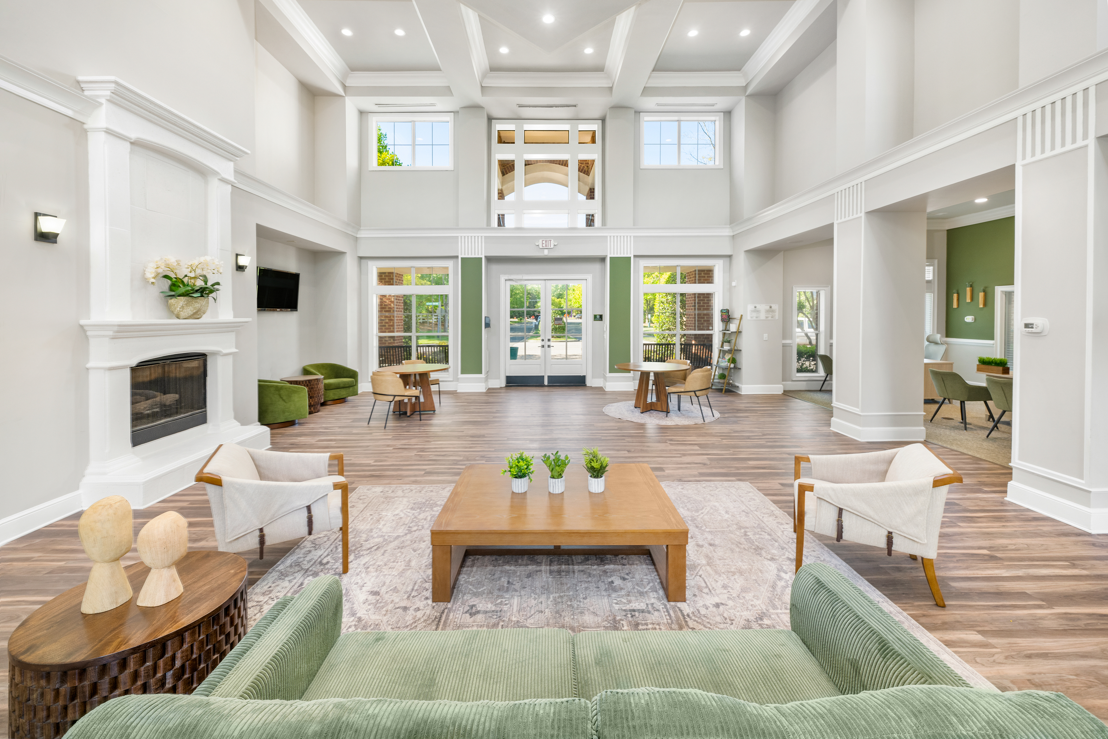 Lounge at MAA Research Park luxury apartment homes in Durham, NC