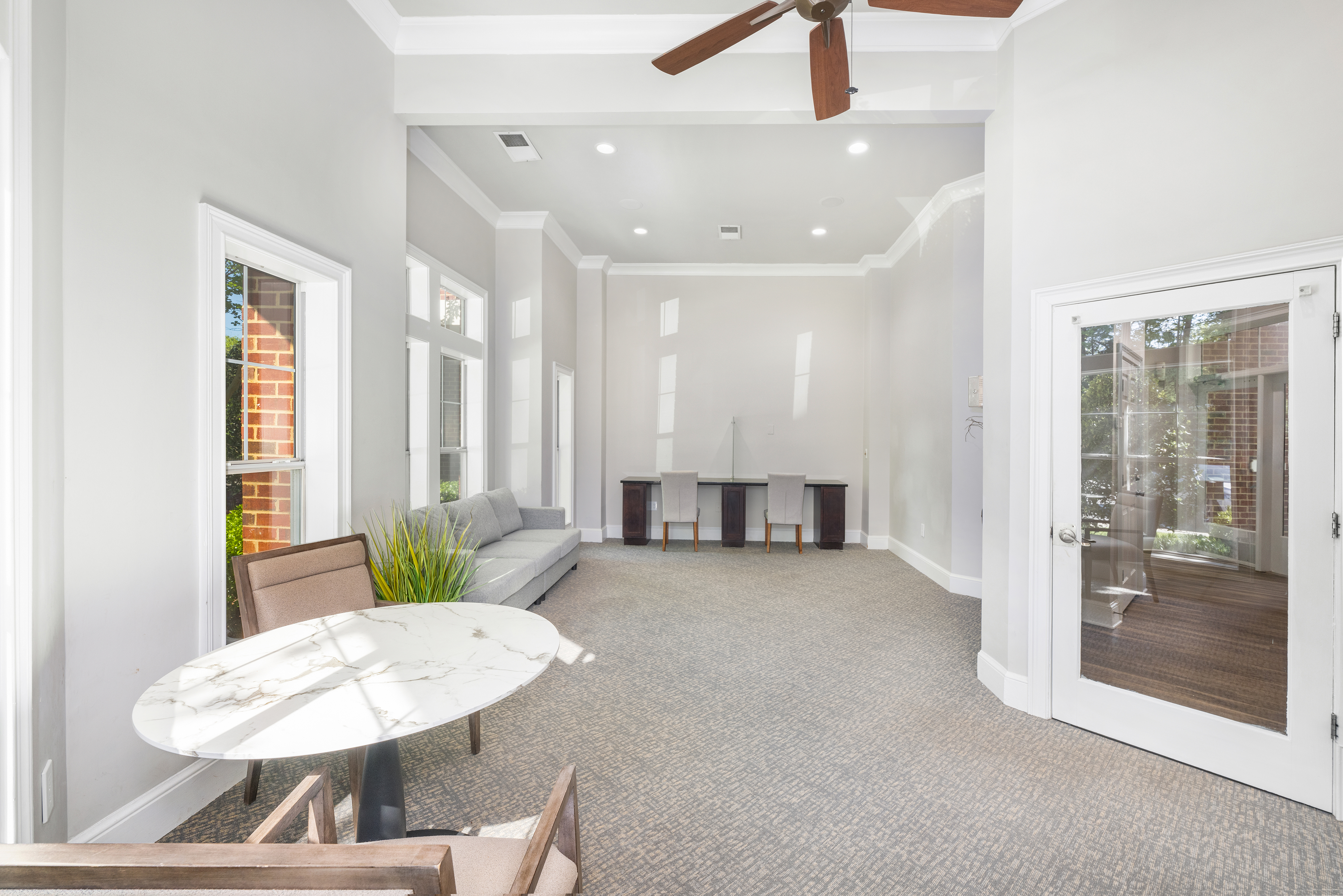 Lounge at MAA Research Park luxury apartment homes in Durham, NC