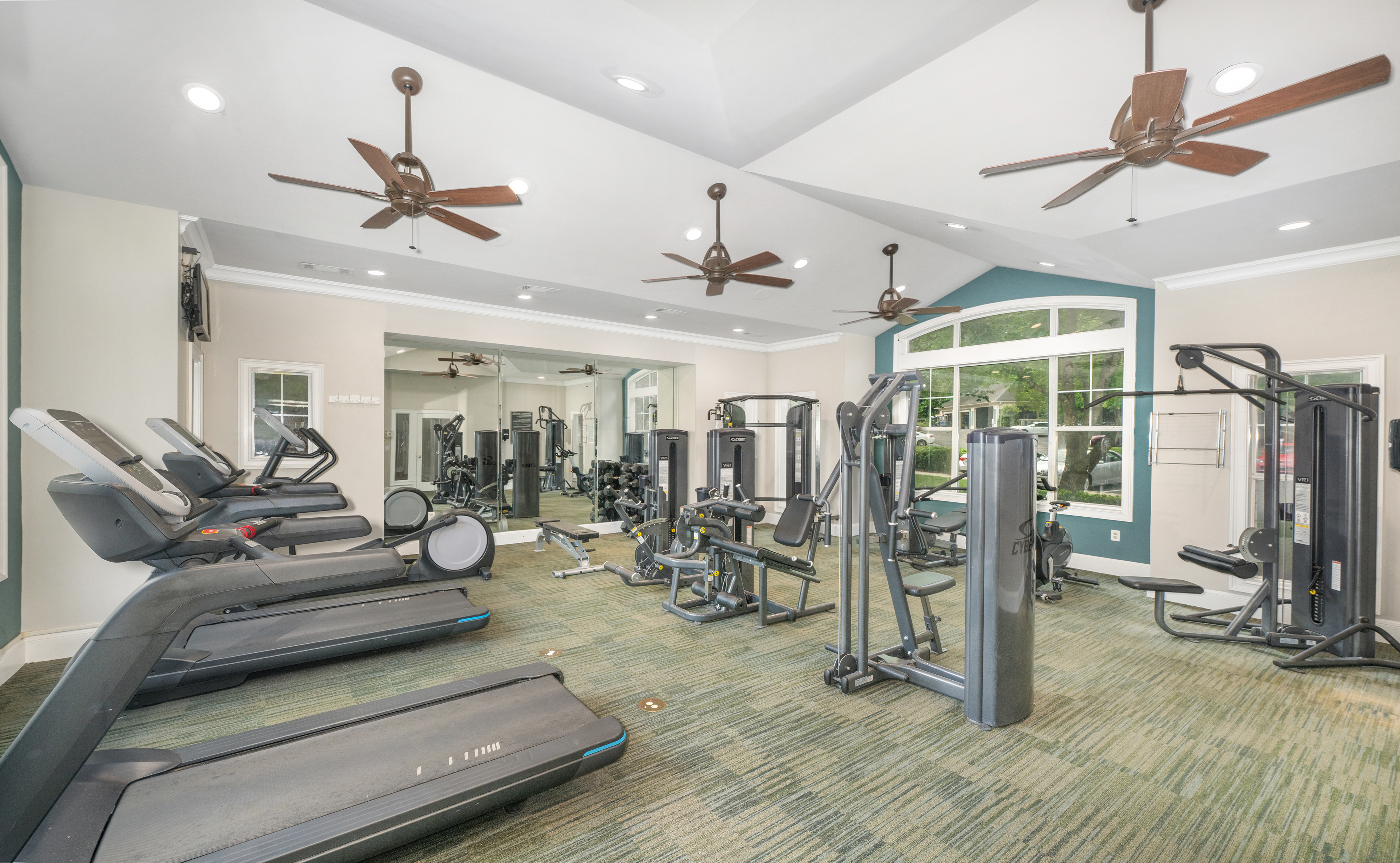 Fitness at MAA Research park luxury apartment homes in Durham, NC