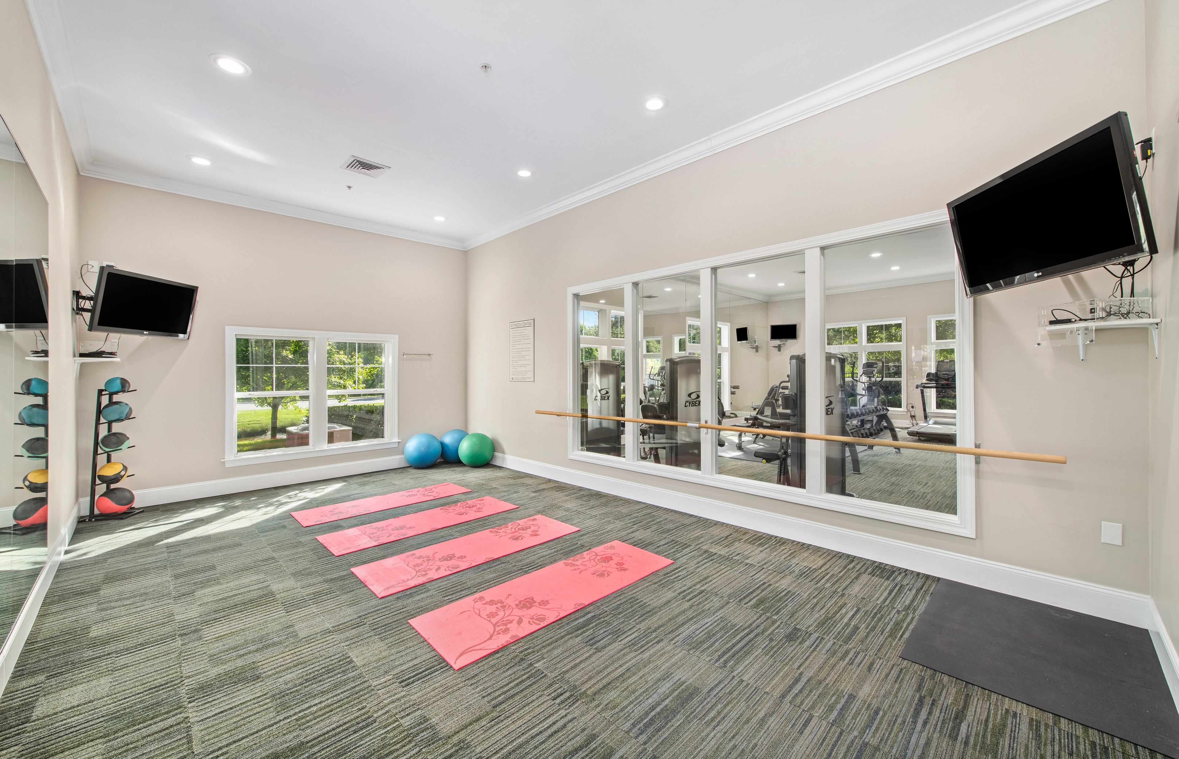 Yoga Studio at MAA Brier Falls in Raleigh, NC