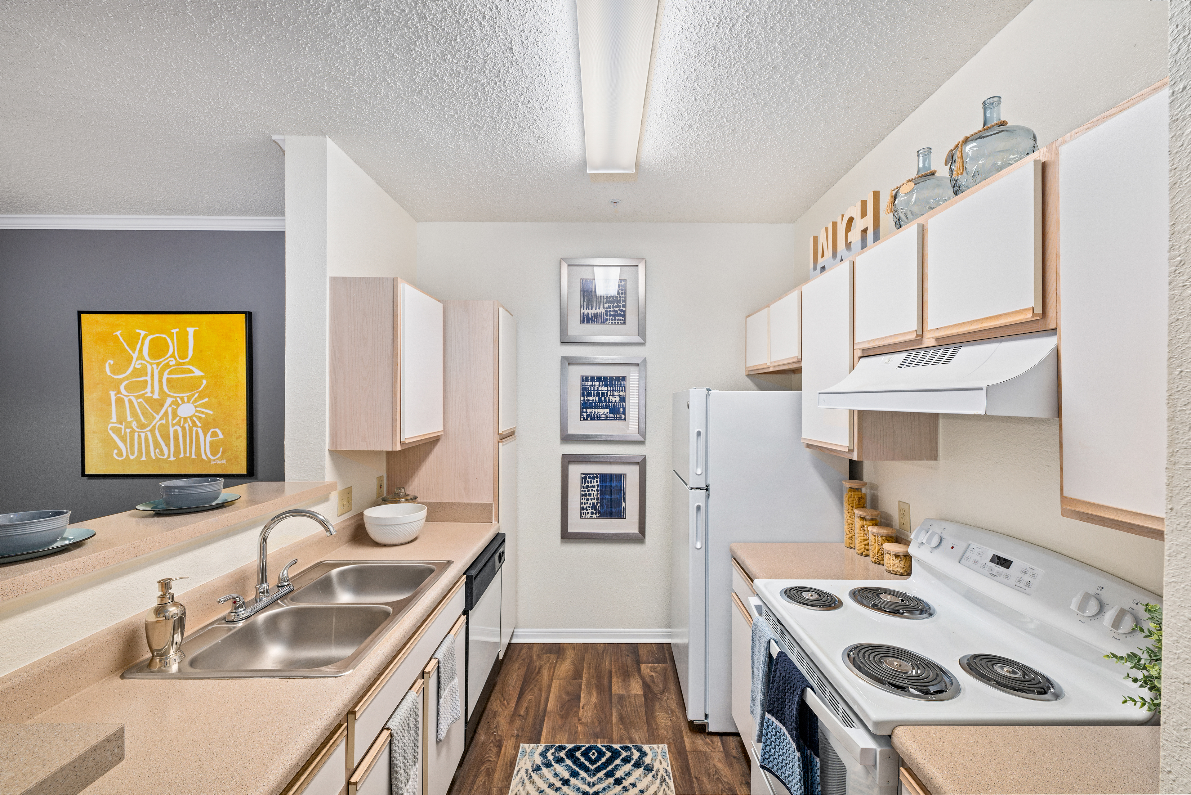 Kitchen at MAA Crabtree luxury apartment homes in Raleigh, NC